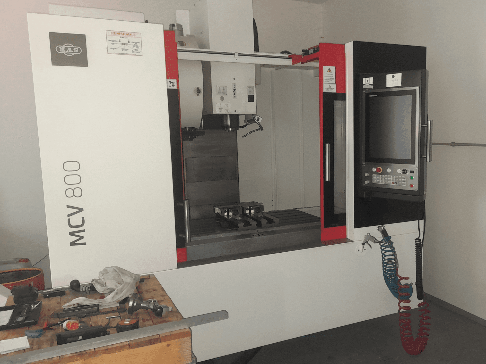 KOVOSVIT MAS MCV 800 QUICK (2022) Mašinos vaizdas iš priekio