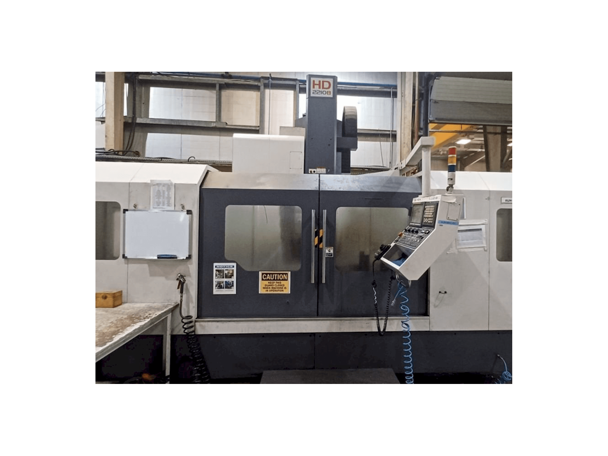 Dugard HD 2210B Mašinos vaizdas iš priekio