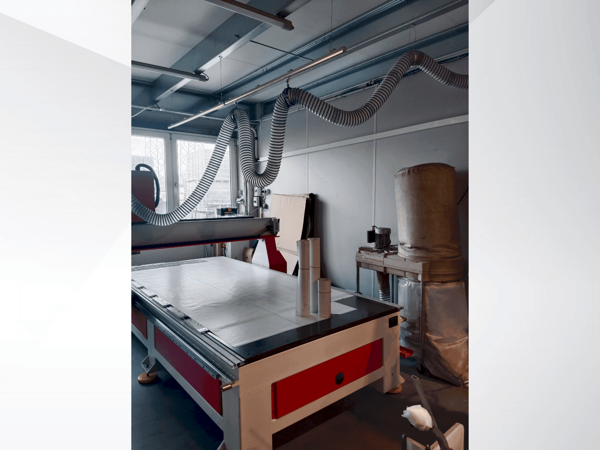 H. Winter Routermax Basic 1325 Eco Mašinos vaizdas iš priekio