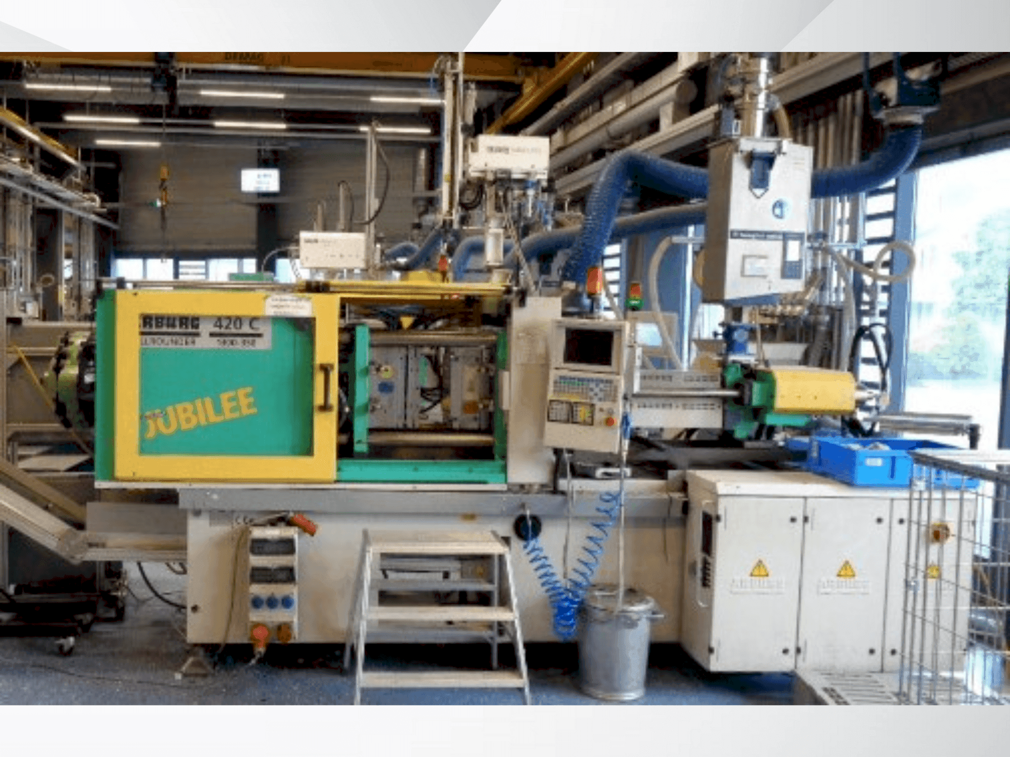 Arburg Allrounder 420 C 1300-350 Mašinos vaizdas iš priekio
