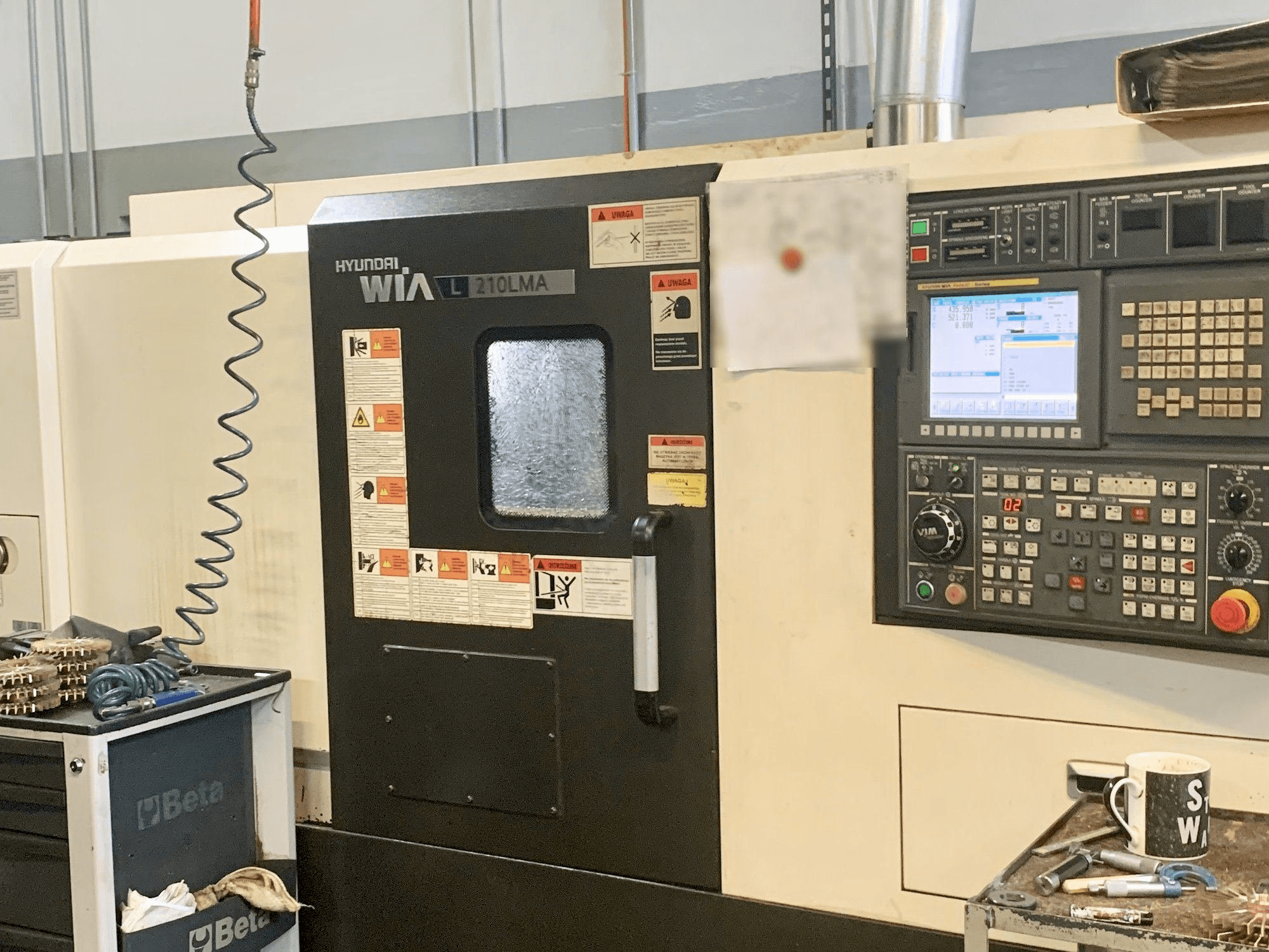 Hyundai Wia L210LMA Mašinos vaizdas iš priekio