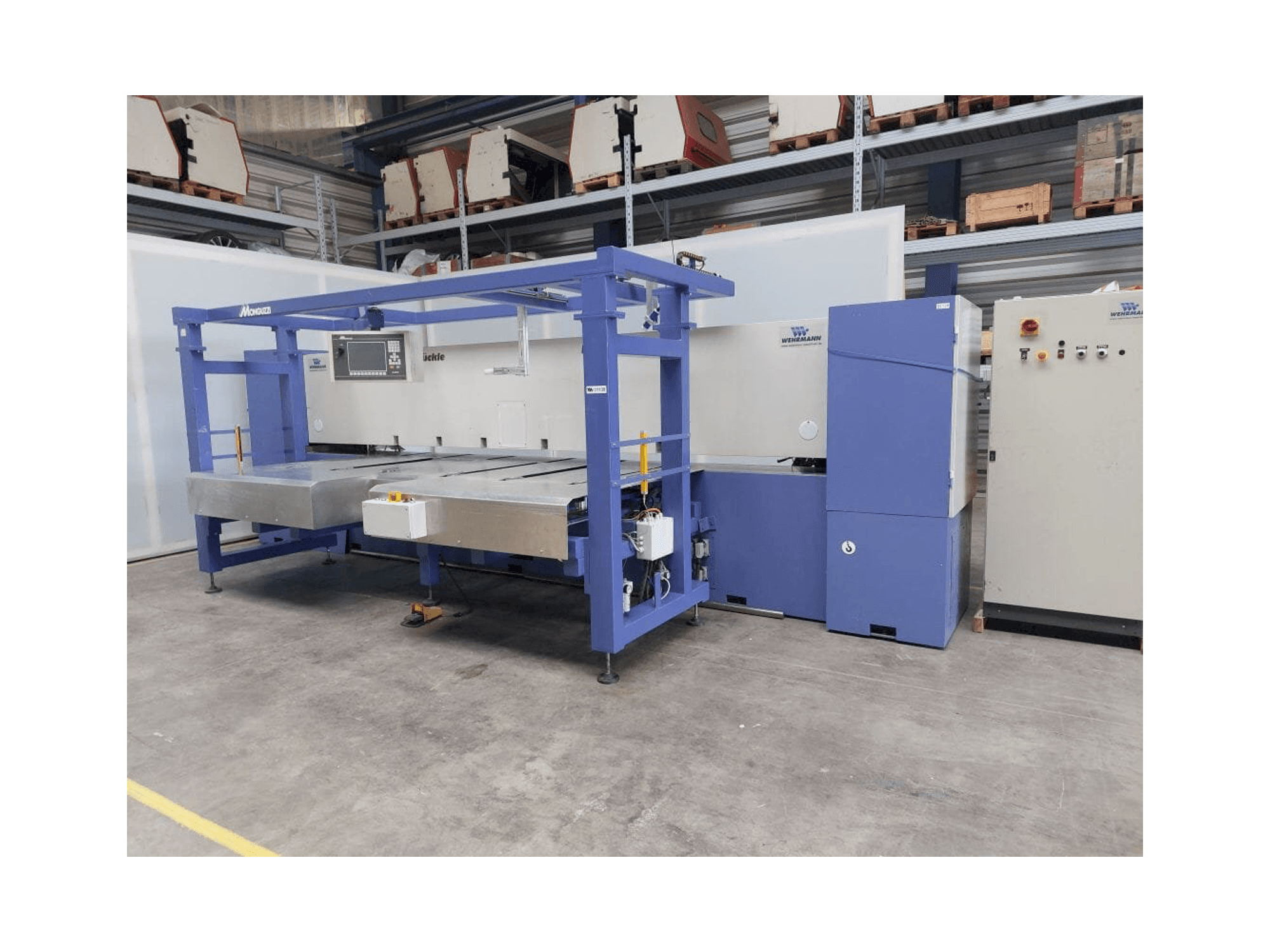 FISCHER & RüCKLE Veneer scissors Mašinos vaizdas iš priekio