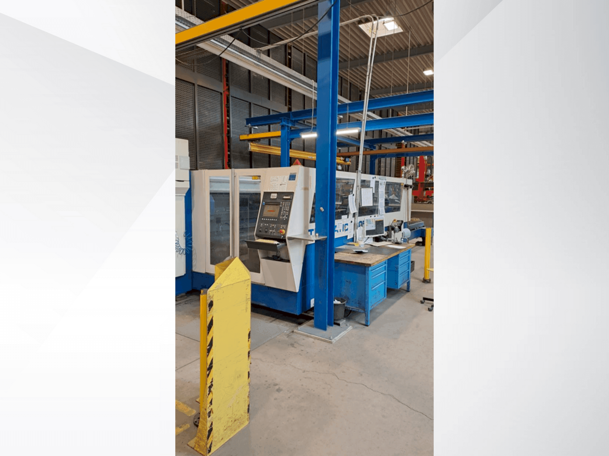 TRUMPF Trumatic L3050 Mašinos vaizdas iš priekio