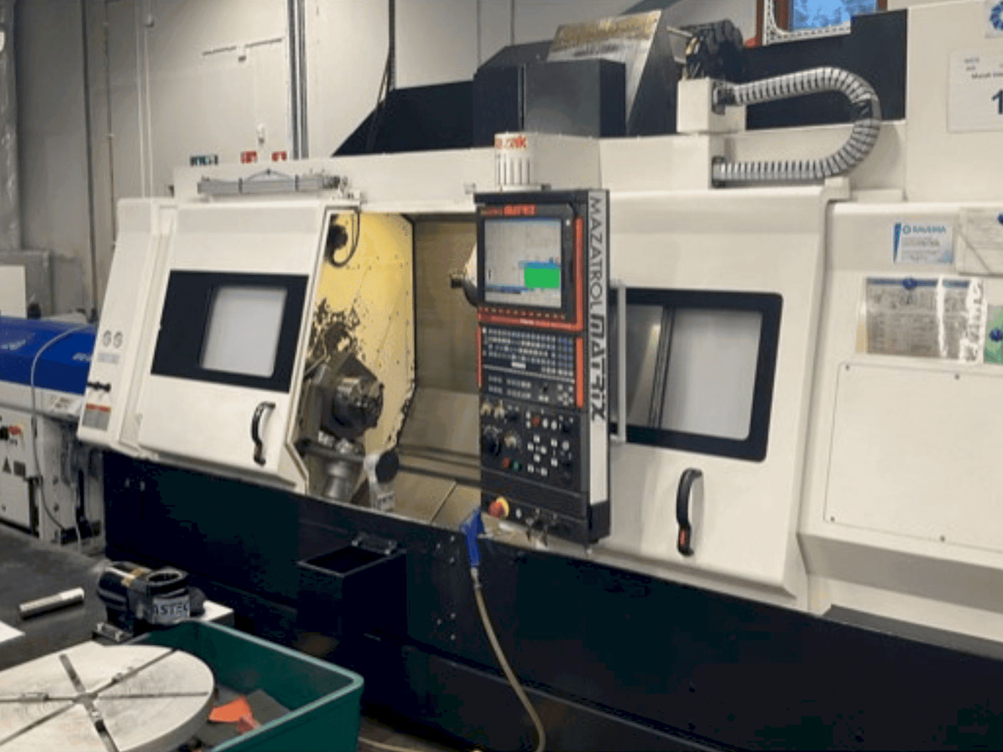 Mazak INTEGREX 200-IV S Mašinos vaizdas iš priekio