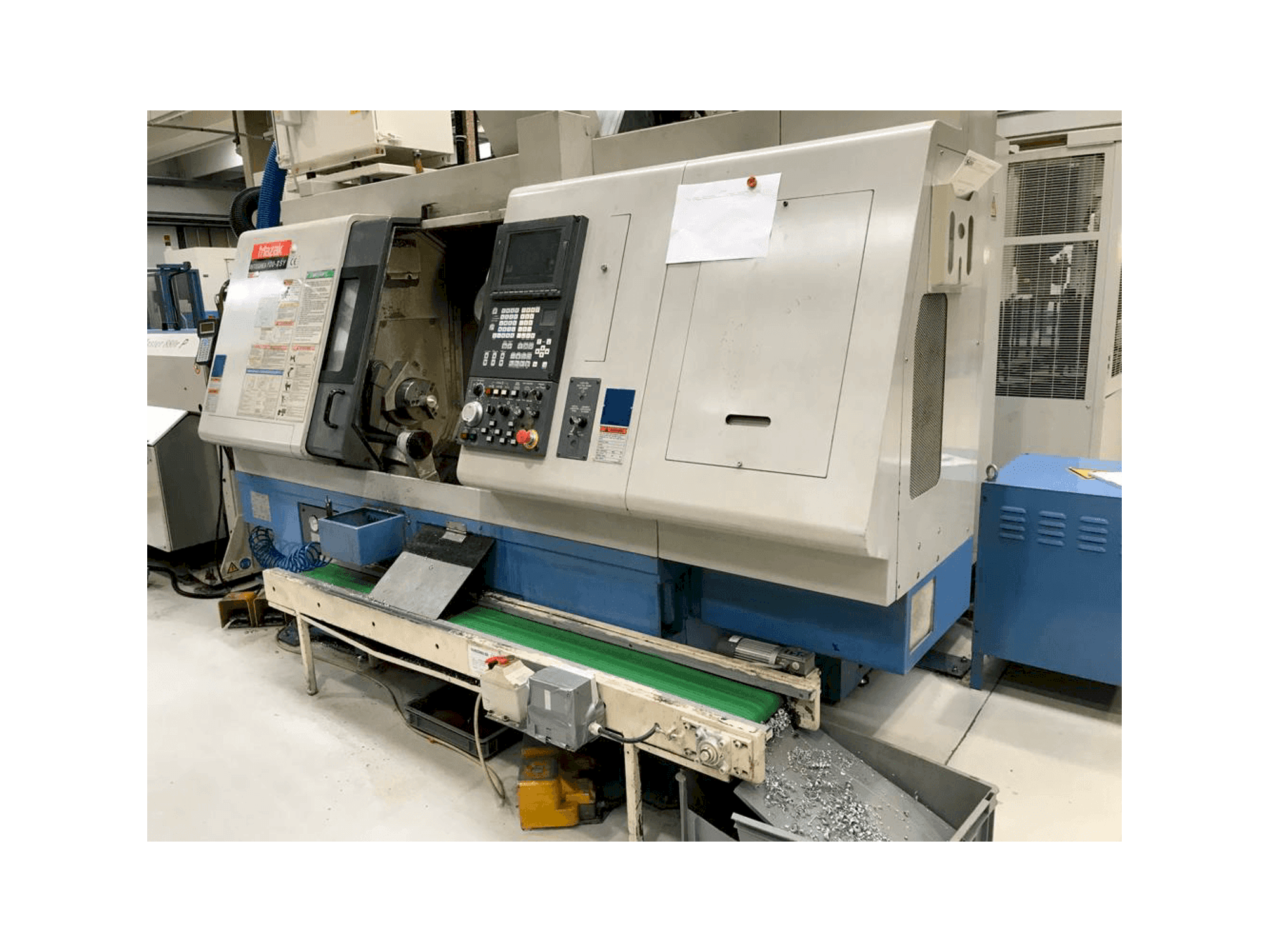 Mazak Integrex 100 II SY Mašinos vaizdas iš priekio