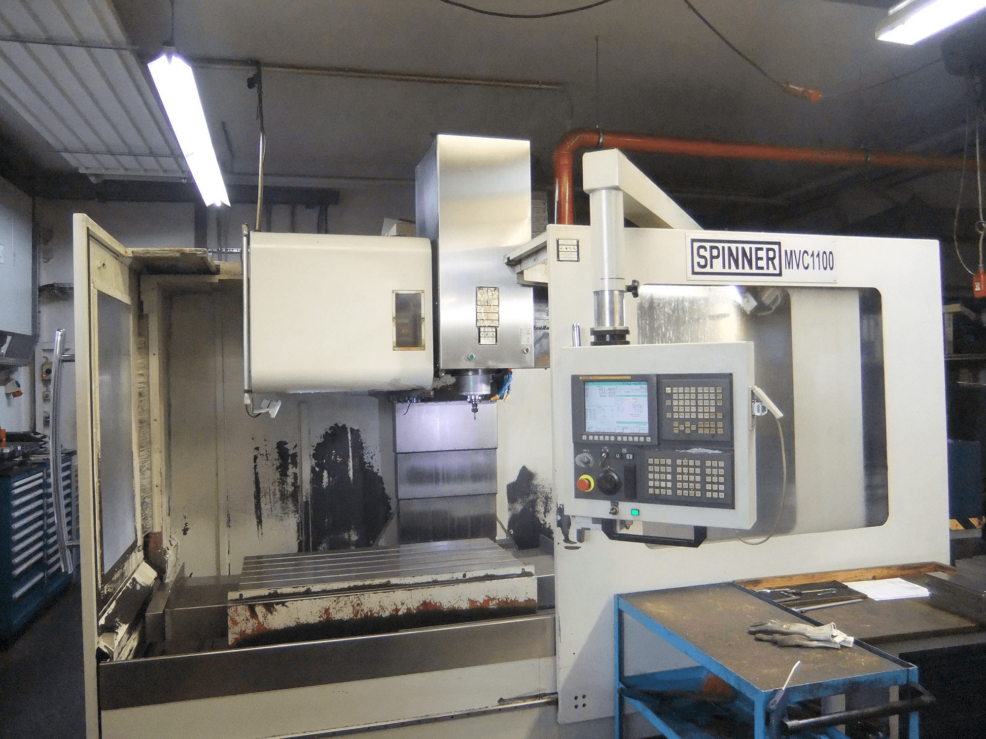 SPINNER MVC1100 Mašinos vaizdas iš priekio