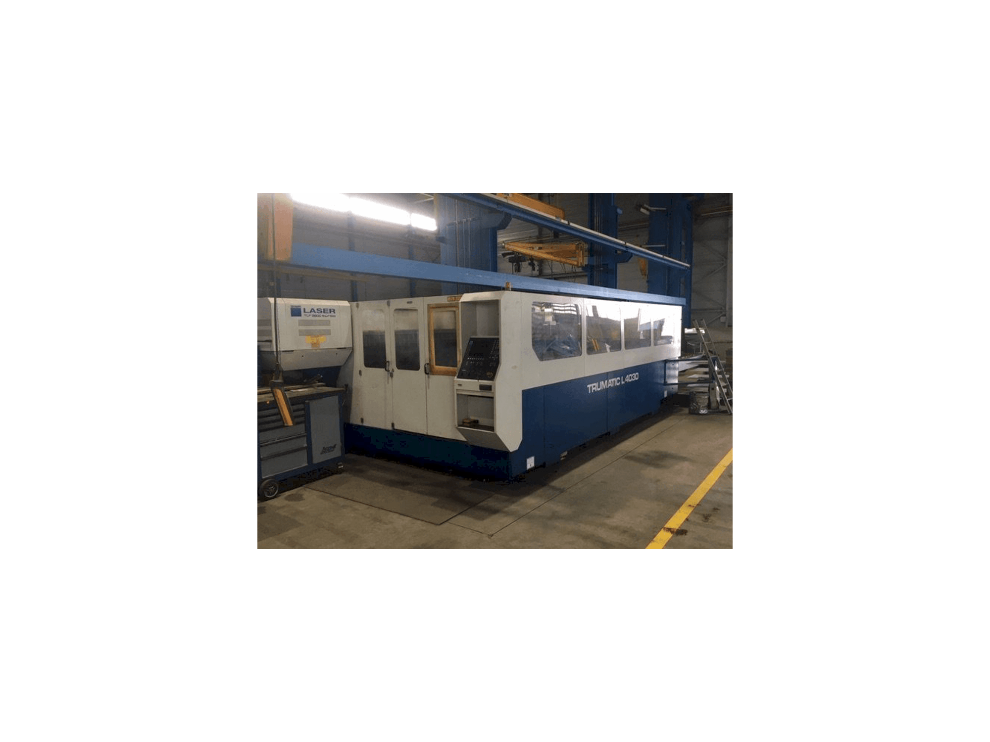 Trumpf Trumatic L4030 Mašinos vaizdas iš priekio