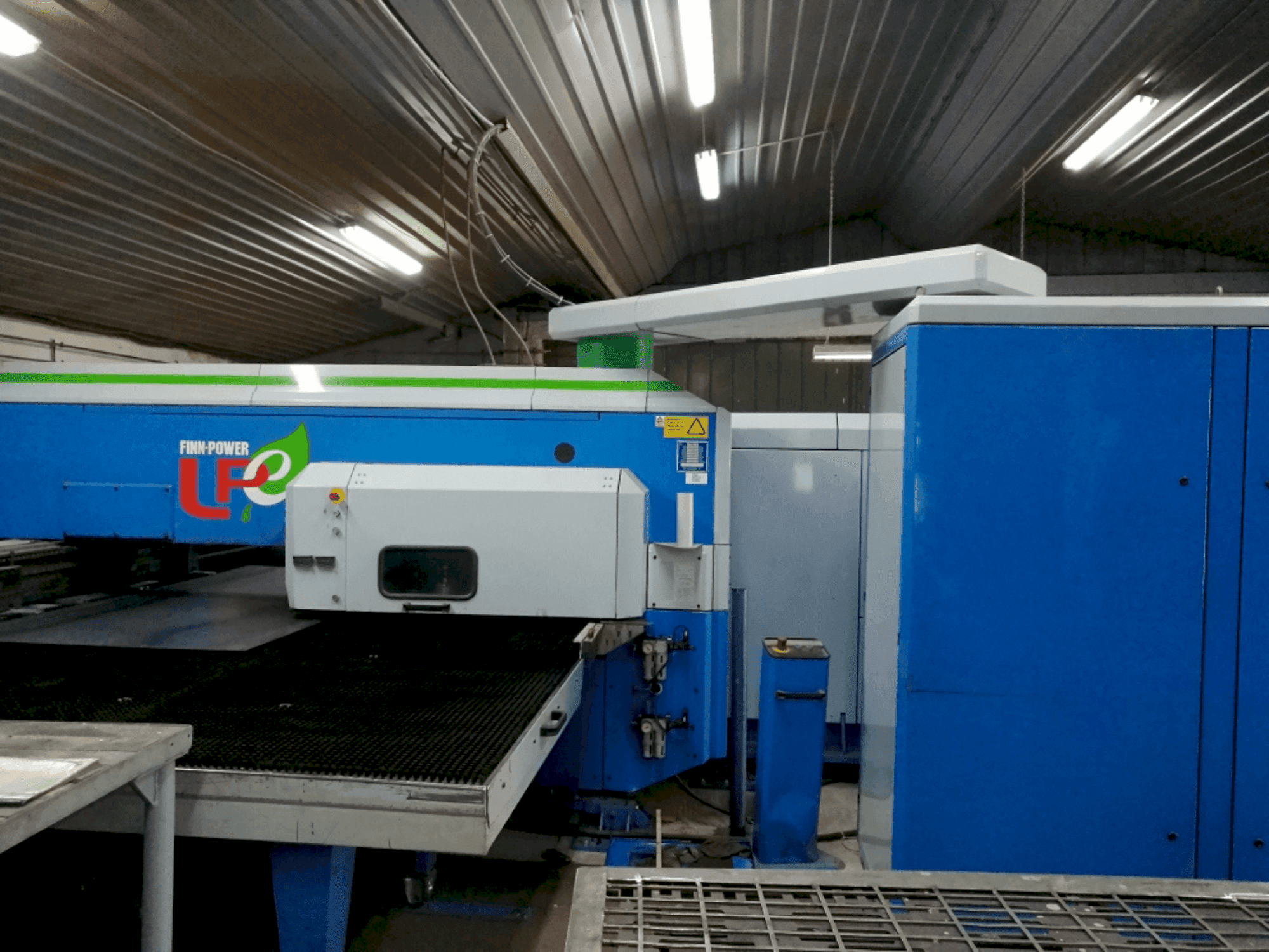 Finn-Power LPE5 SWUH Mašinos vaizdas iš priekio