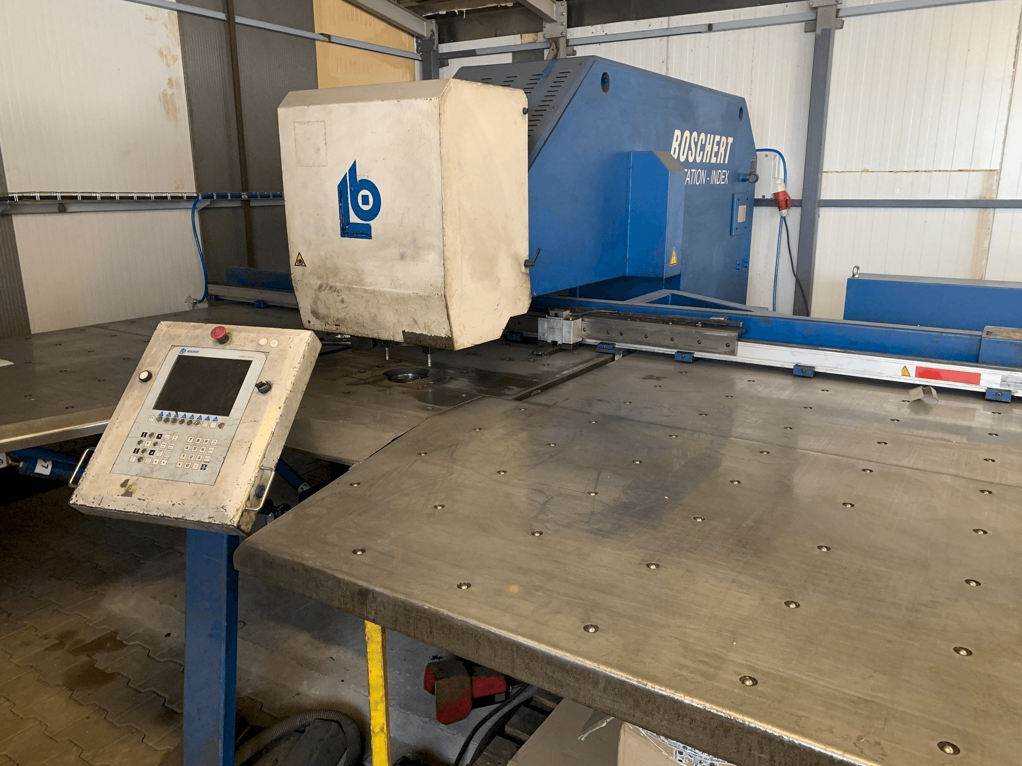 Boschert EL 1250 Rota-Index Mašinos vaizdas iš priekio