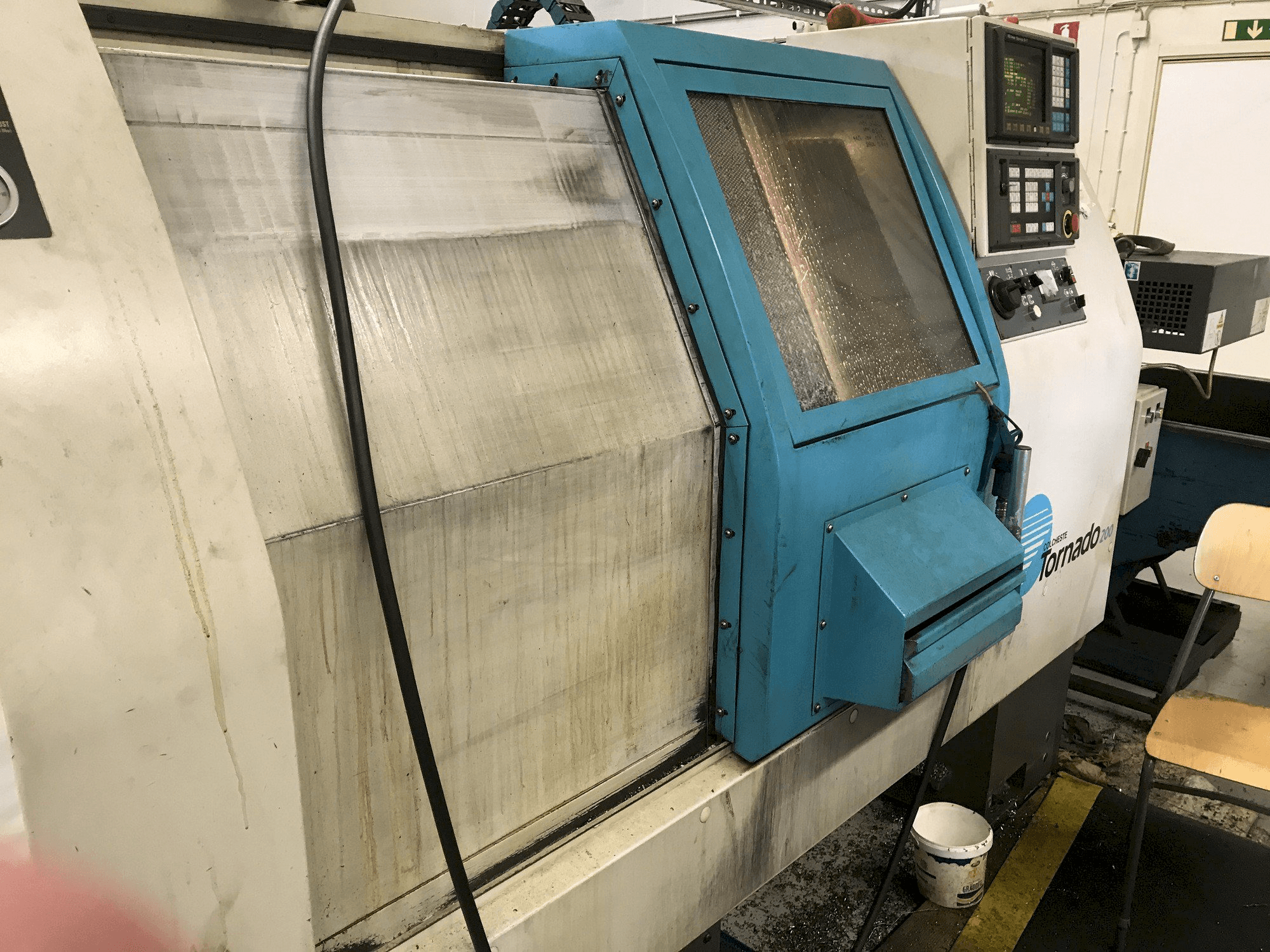 Colchester Tornado 200 Mašinos vaizdas iš priekio