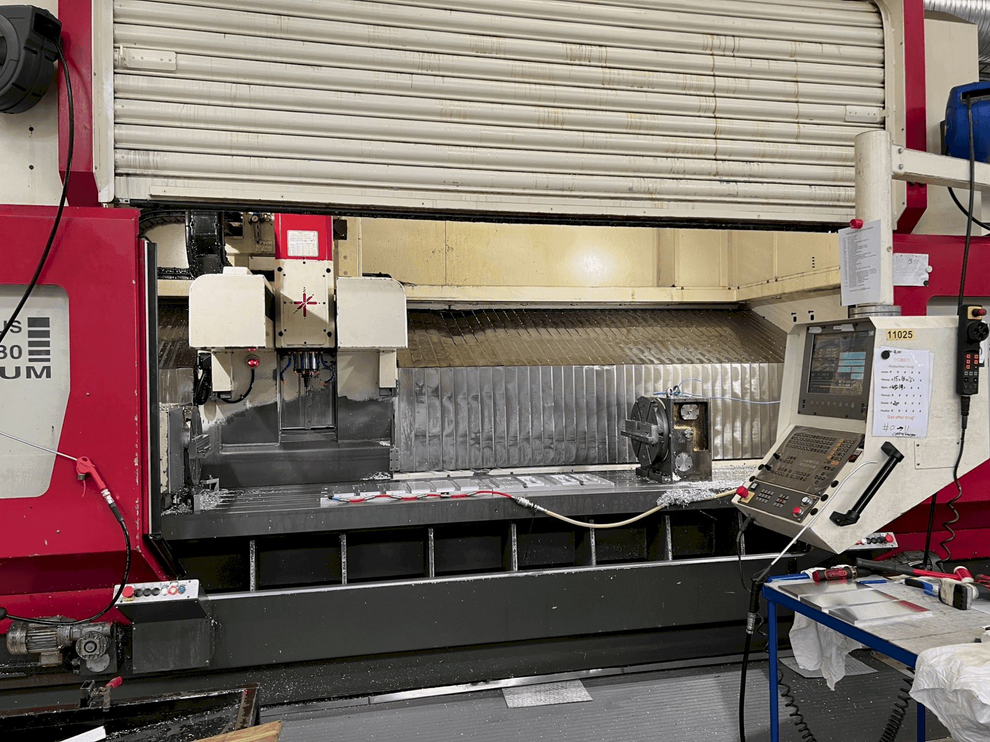 HEDELIUS CB80M-3200 Mašinos vaizdas iš priekio