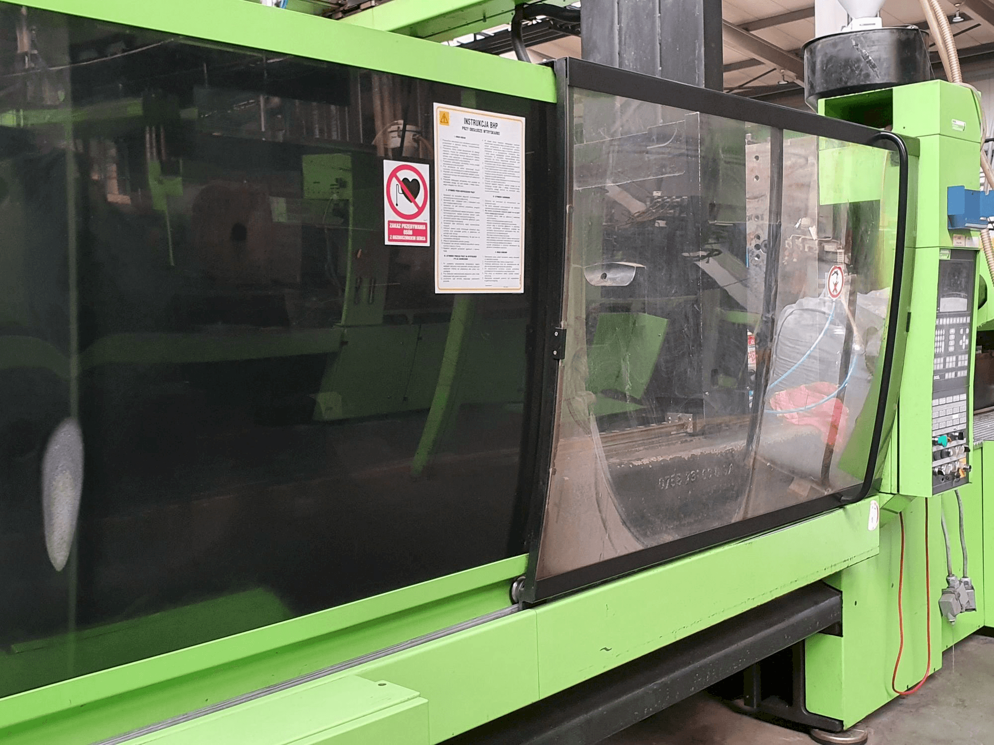 ENGEL 400 ES2550/400 HL Mašinos vaizdas iš priekio