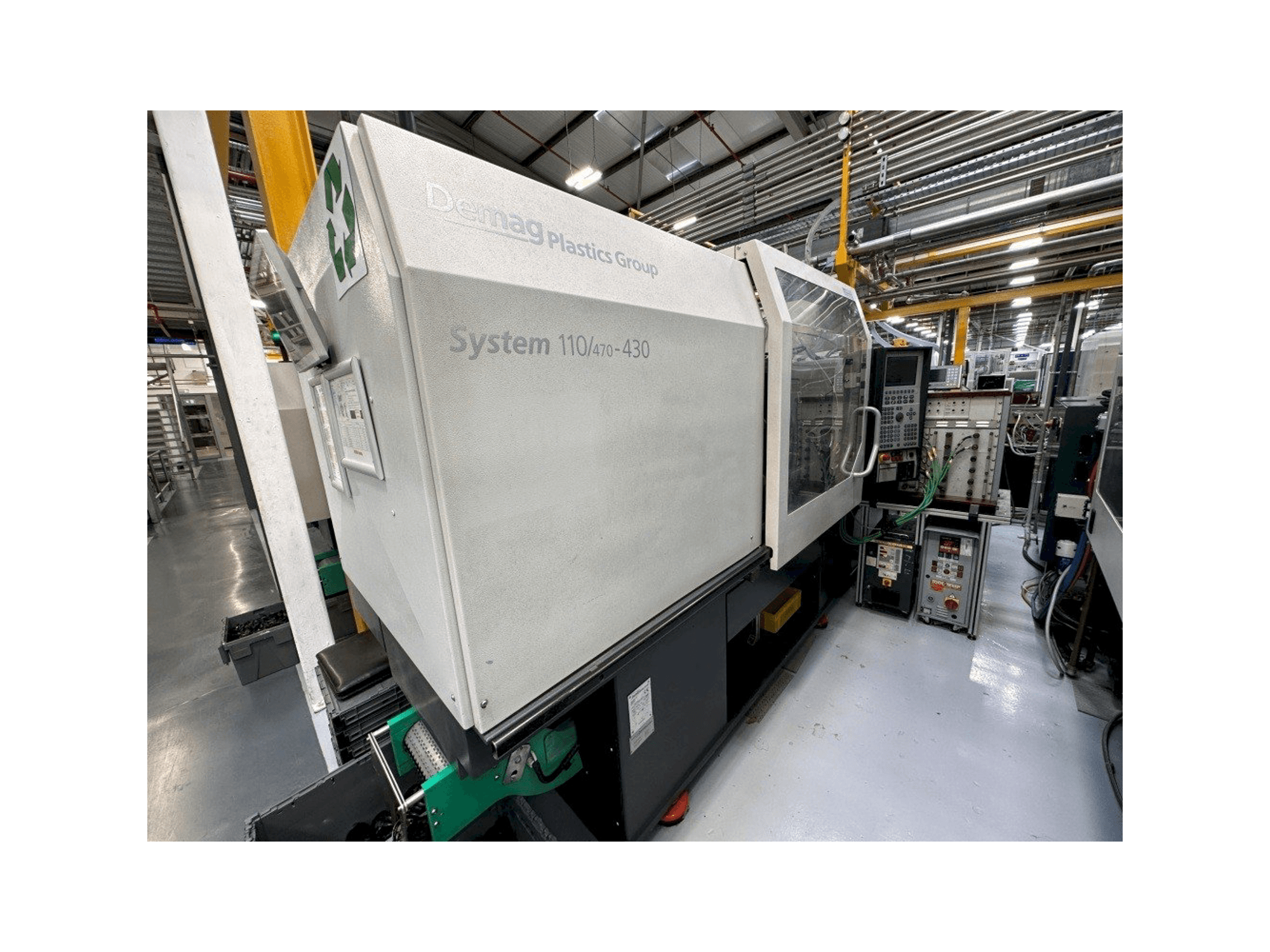 DEMAG System 110/470-430 Mašinos vaizdas iš priekio