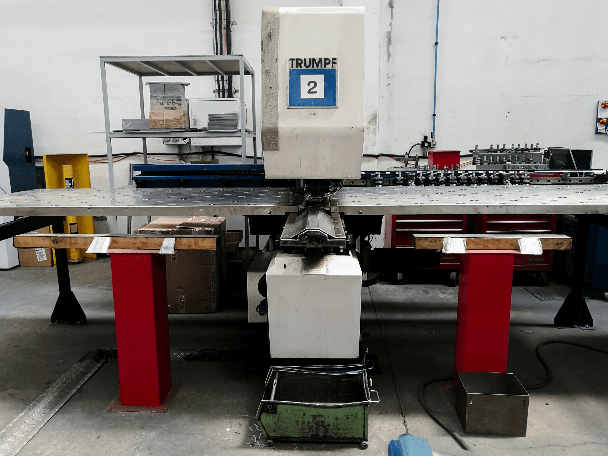 Trumpf Trumatic 160 R Mašinos dešinės pusės vaizdas