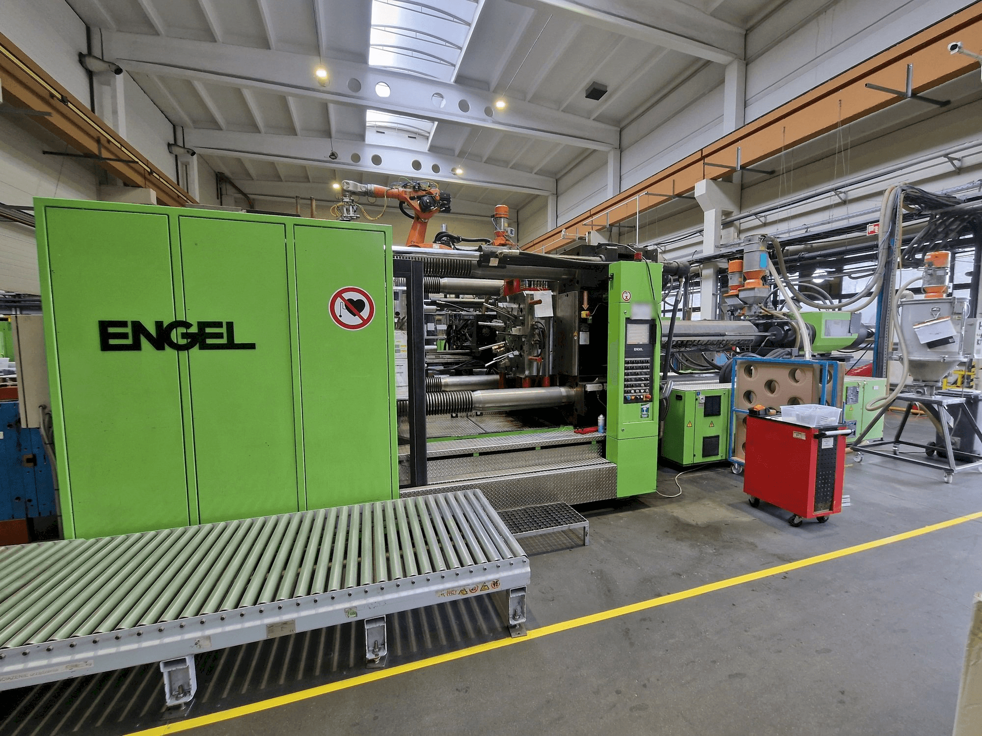 Engel DUO 3550H/330L/1000 COMBI Mašinos vaizdas iš priekio