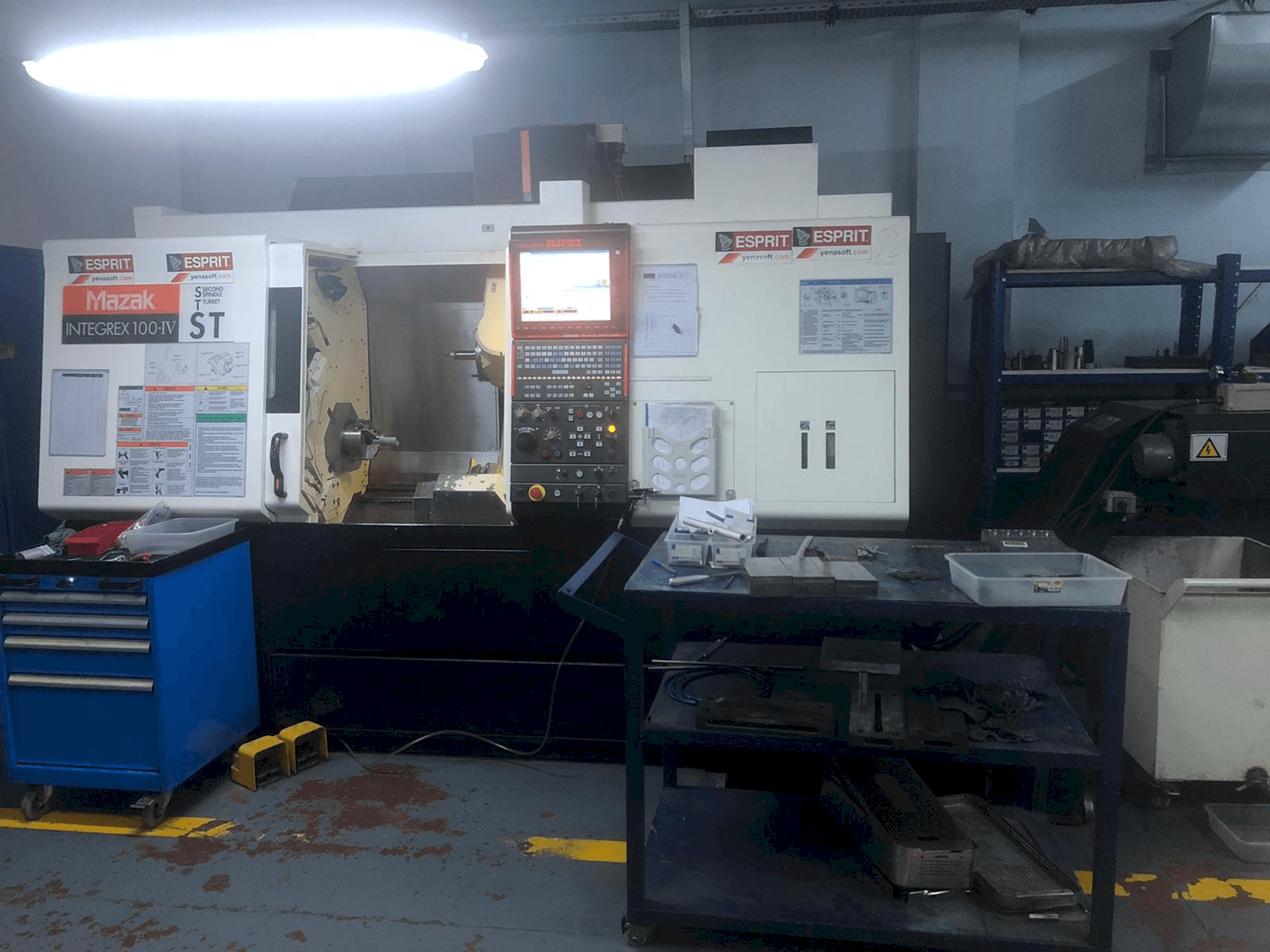 Mazak Mazak Integrex 100 ST Mašinos vaizdas iš priekio