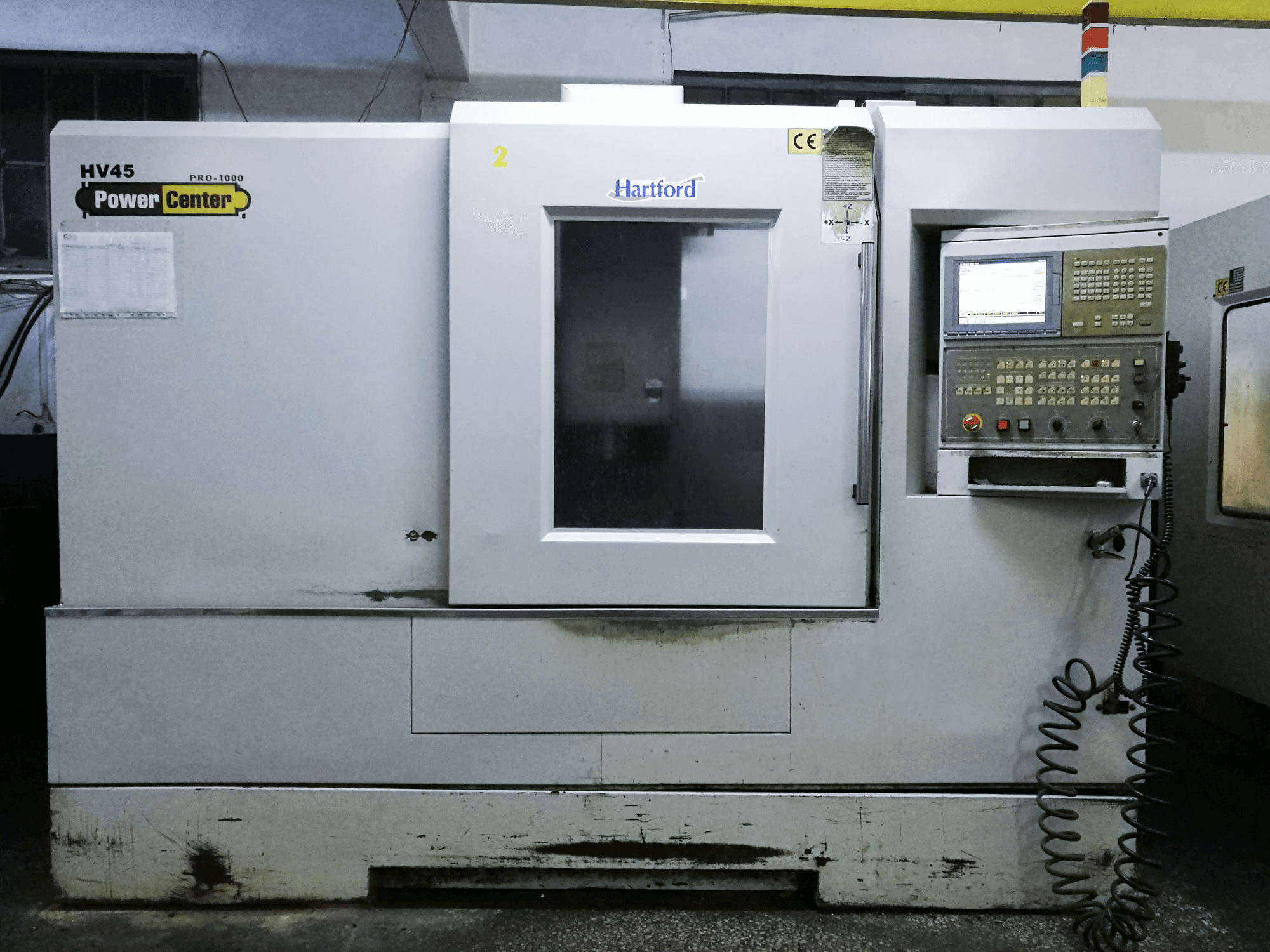 Hartford PRO1000A Išsami mašinos informacija