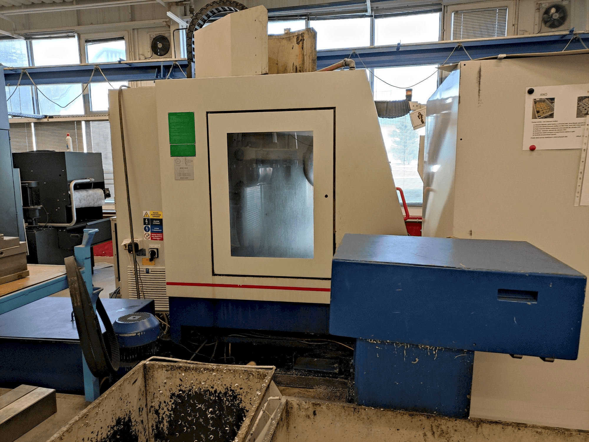 ZPS MCFV 1260 NT Mašinos vaizdas iš priekio