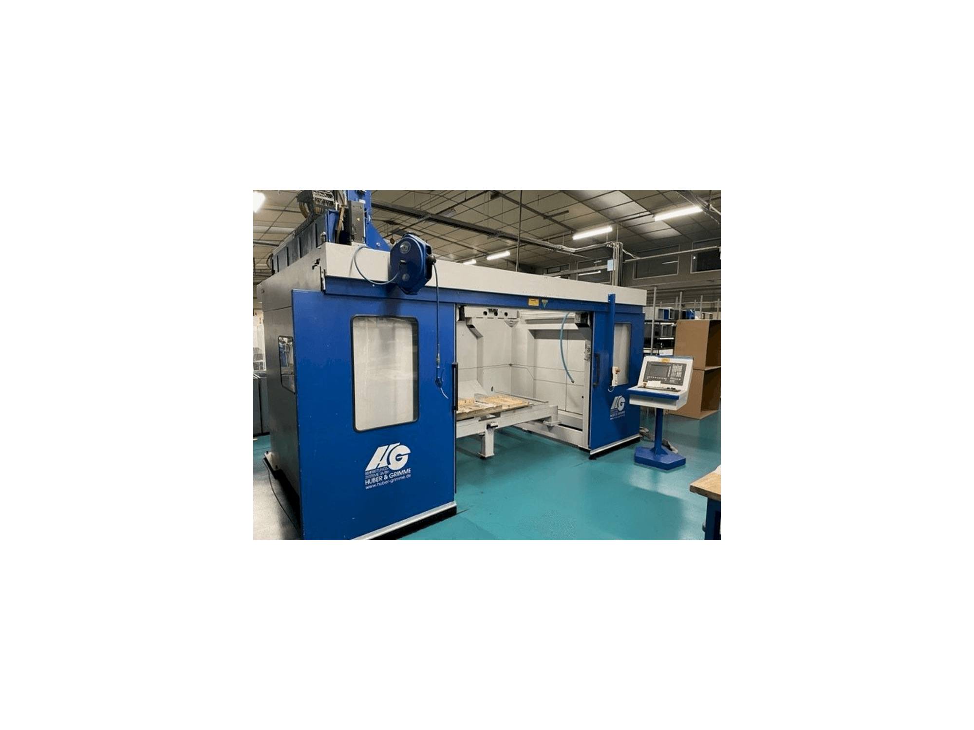 HG GRIMME GSF 20/10 Mašinos vaizdas iš priekio