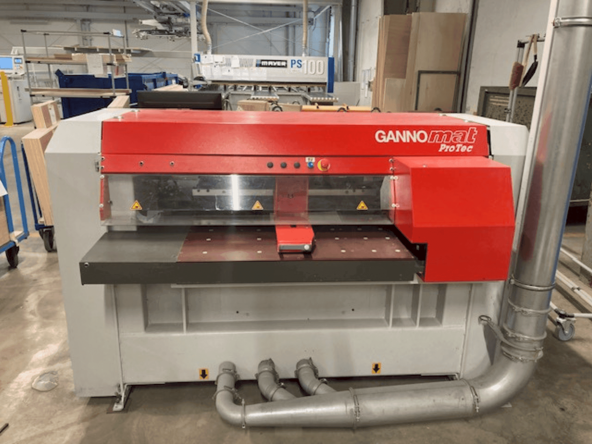 GANNOMAT ProTec 571 Mašinos vaizdas iš priekio