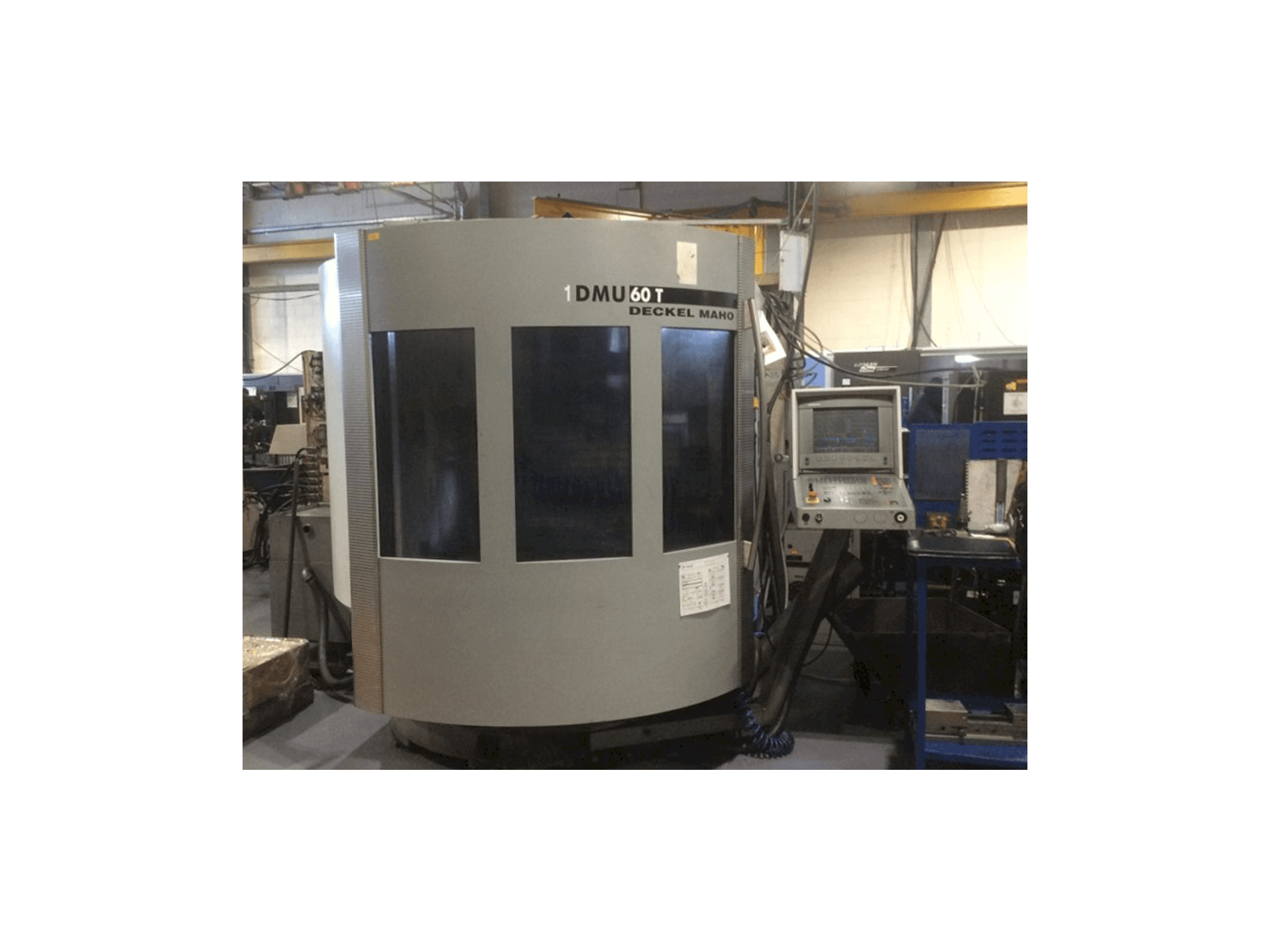 DECKEL MAHO DMU 60T Mašinos vaizdas iš priekio