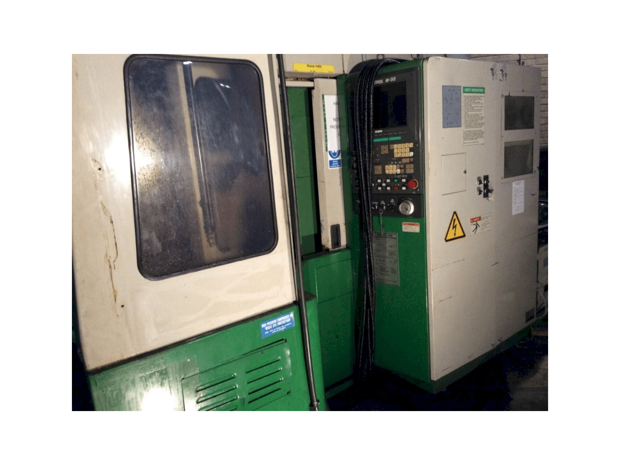 Mazak Mazatech H400 Mašinos vaizdas iš priekio