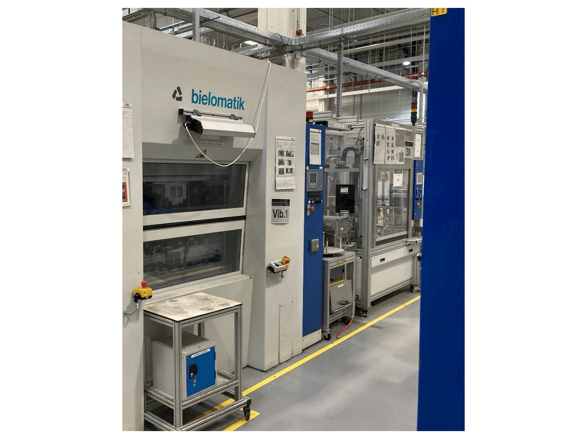 bielomatik K3216 Mašinos vaizdas iš priekio