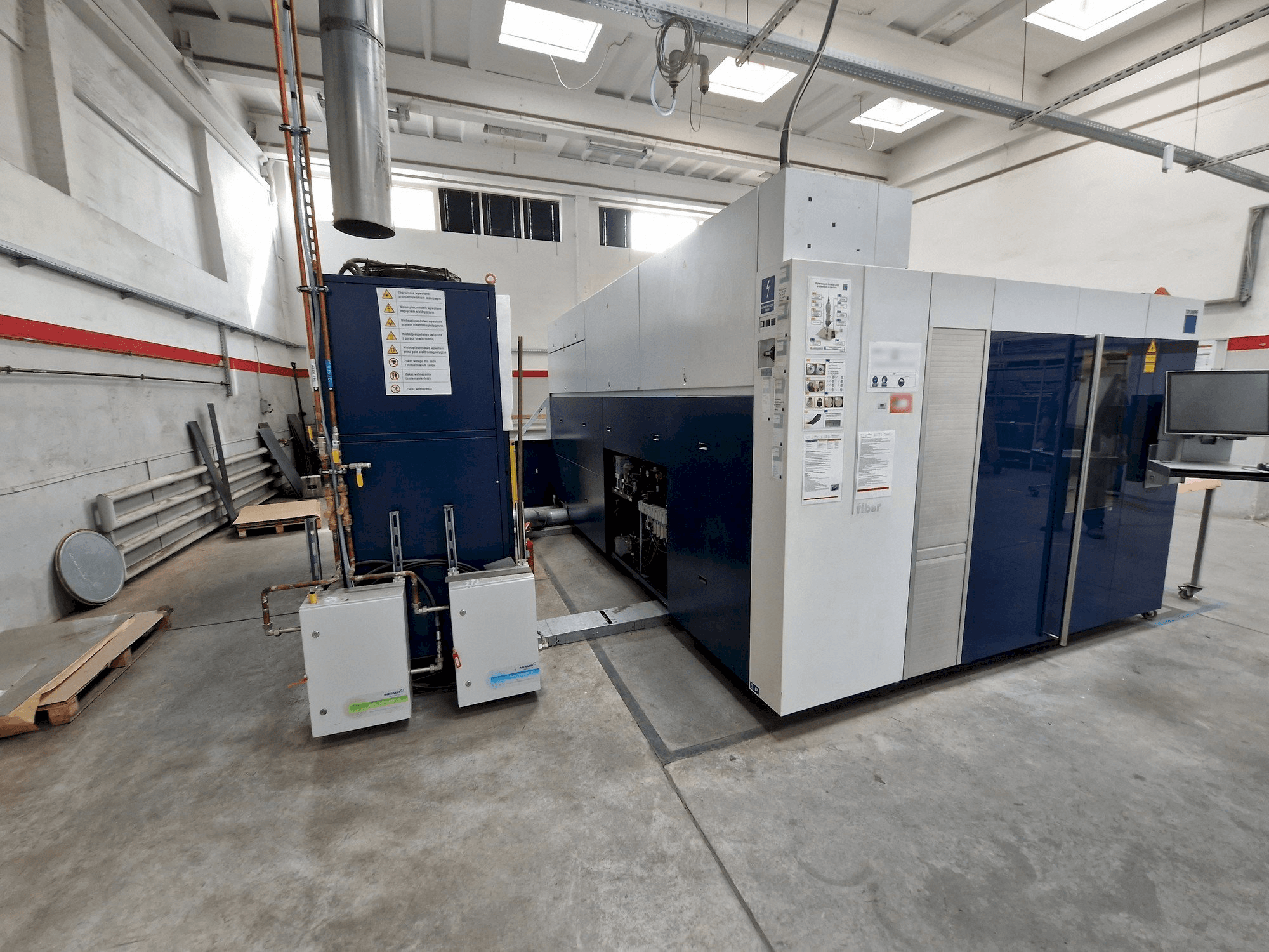 Trumpf TruLaser 3030 Fiber Mašinos vaizdas iš priekio