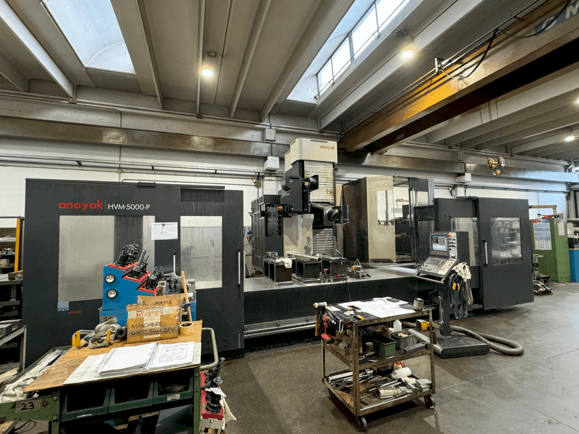 ANAYAK HVM 5000P Mašinos vaizdas iš priekio