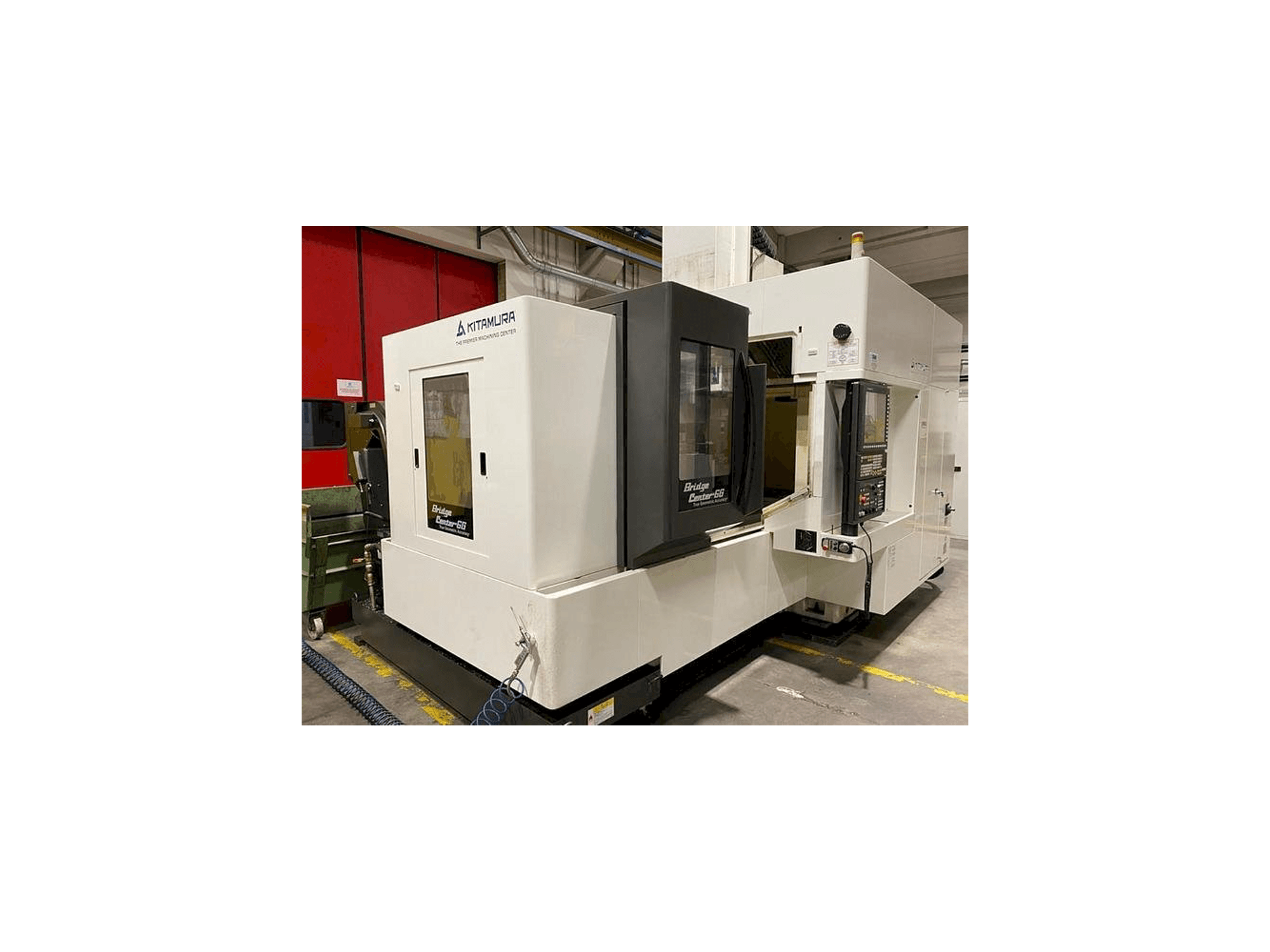 Kitamura Bridge 6G Mašinos vaizdas iš priekio