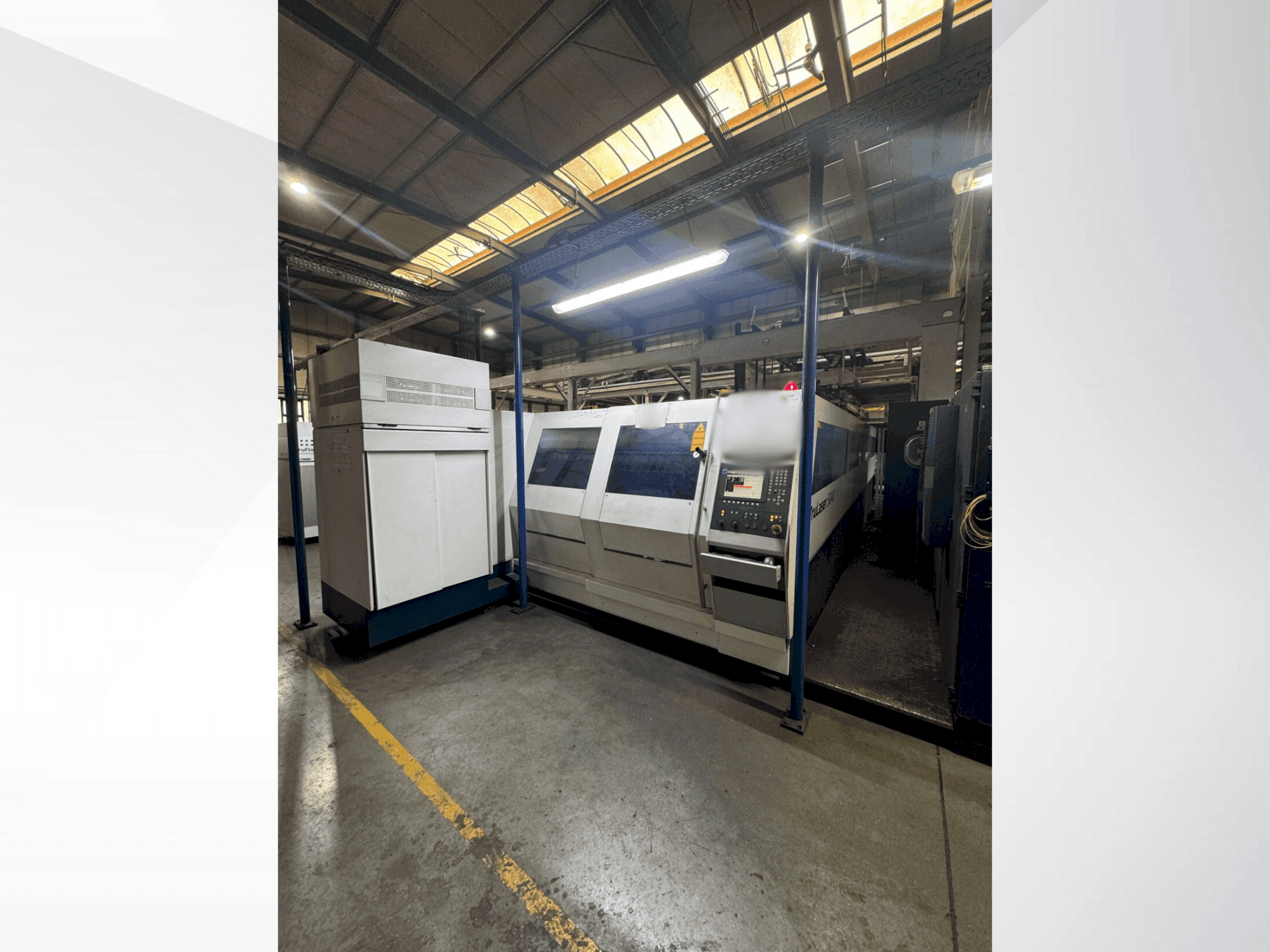 TRUMPF TruLaser 3040 Mašinos vaizdas iš priekio