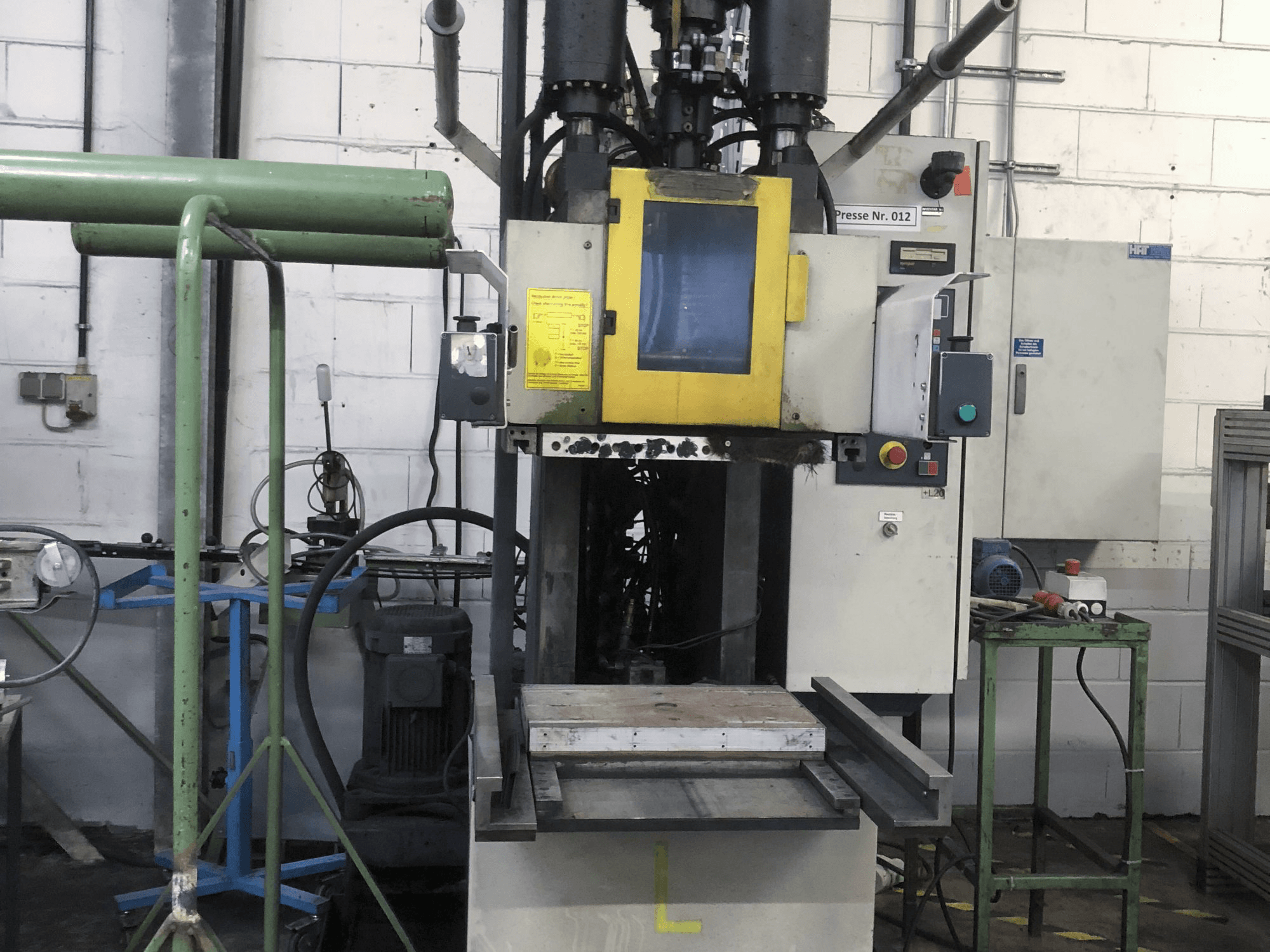 Kloeckner Desma 956.050 ZO Mašinos vaizdas iš priekio