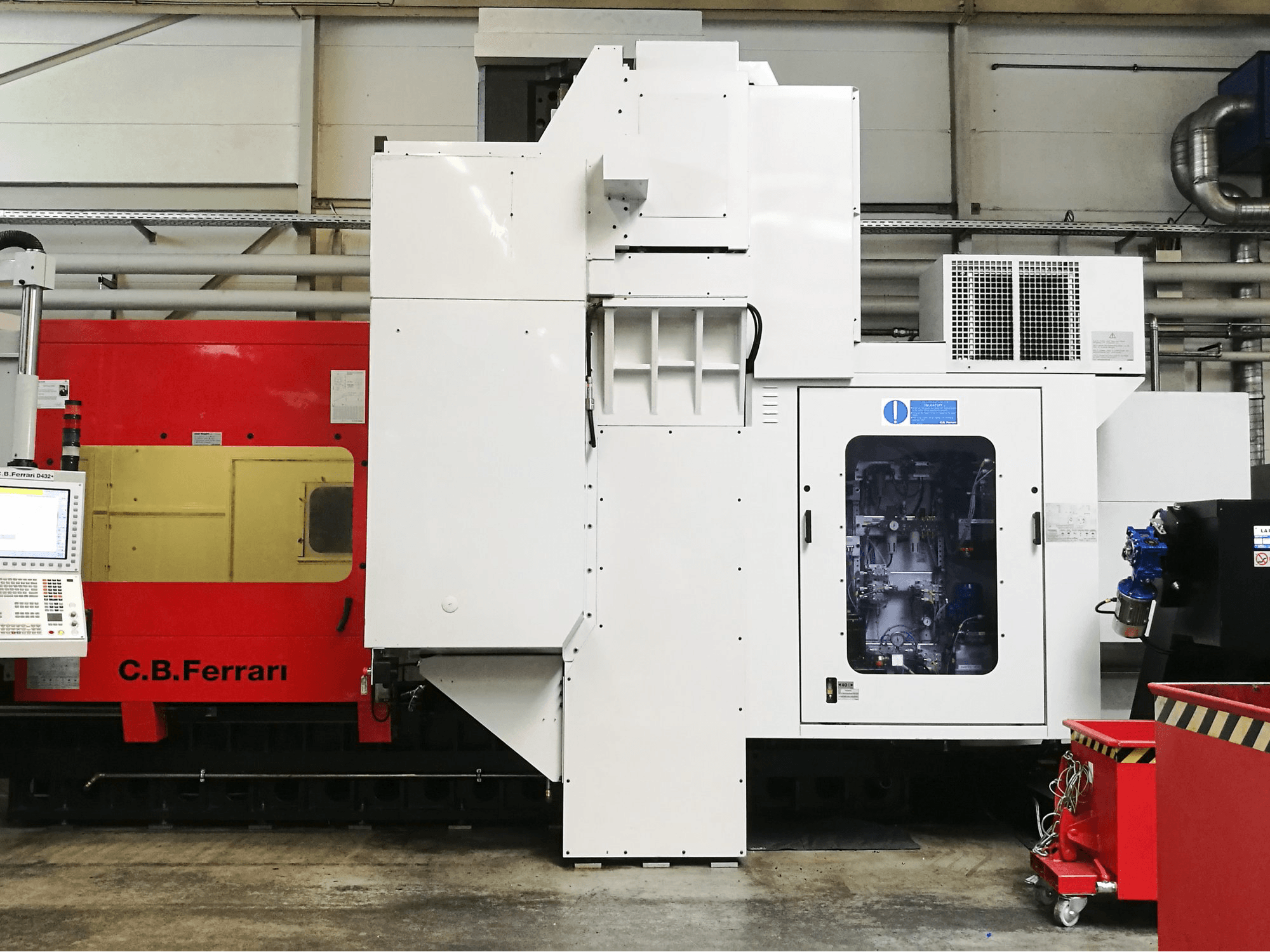 C.B. Ferrari D432 Mašinos vaizdas iš priekio