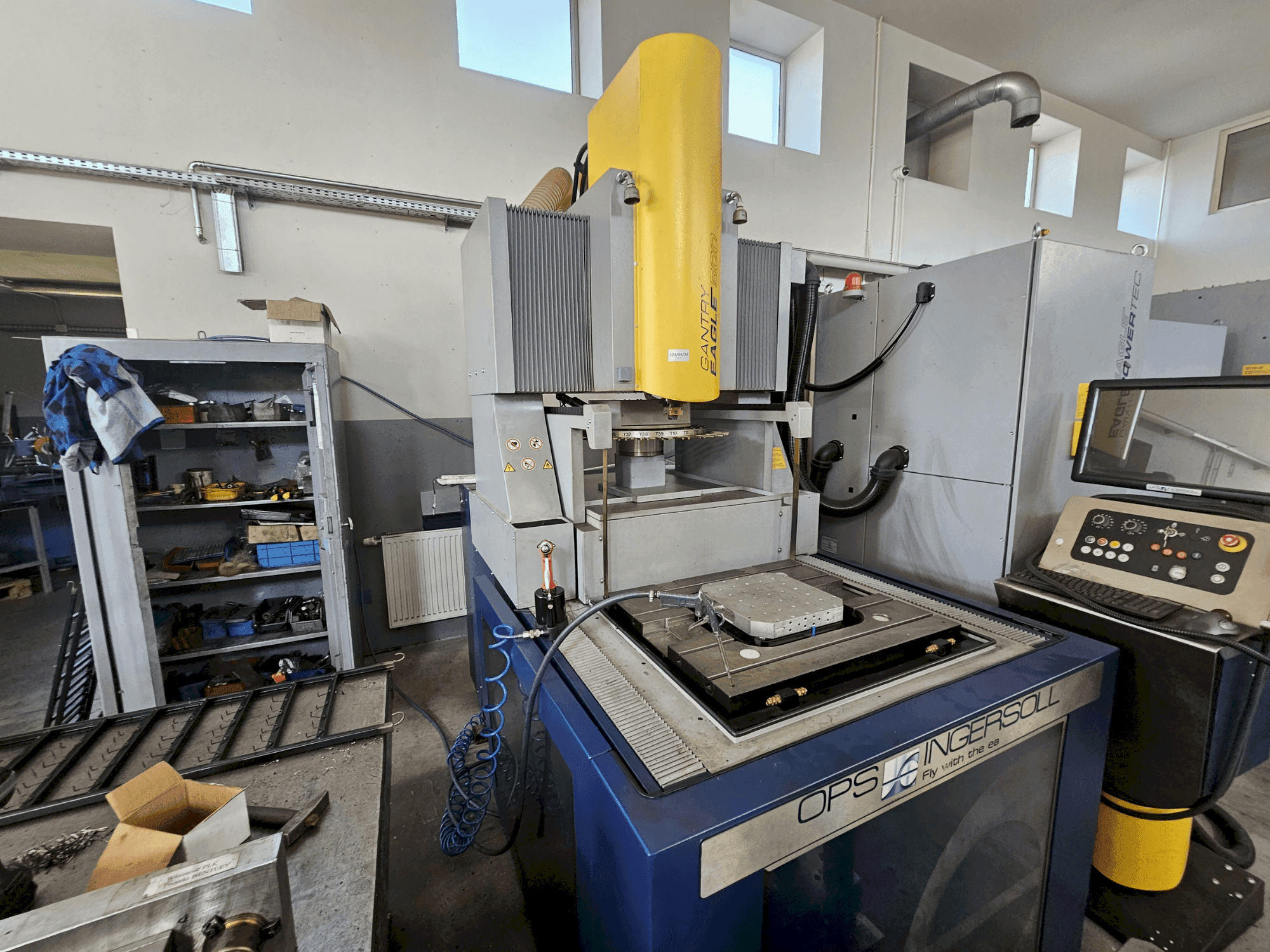 OPS INGERSOLL Gantry Eagle 500 Mašinos vaizdas iš priekio