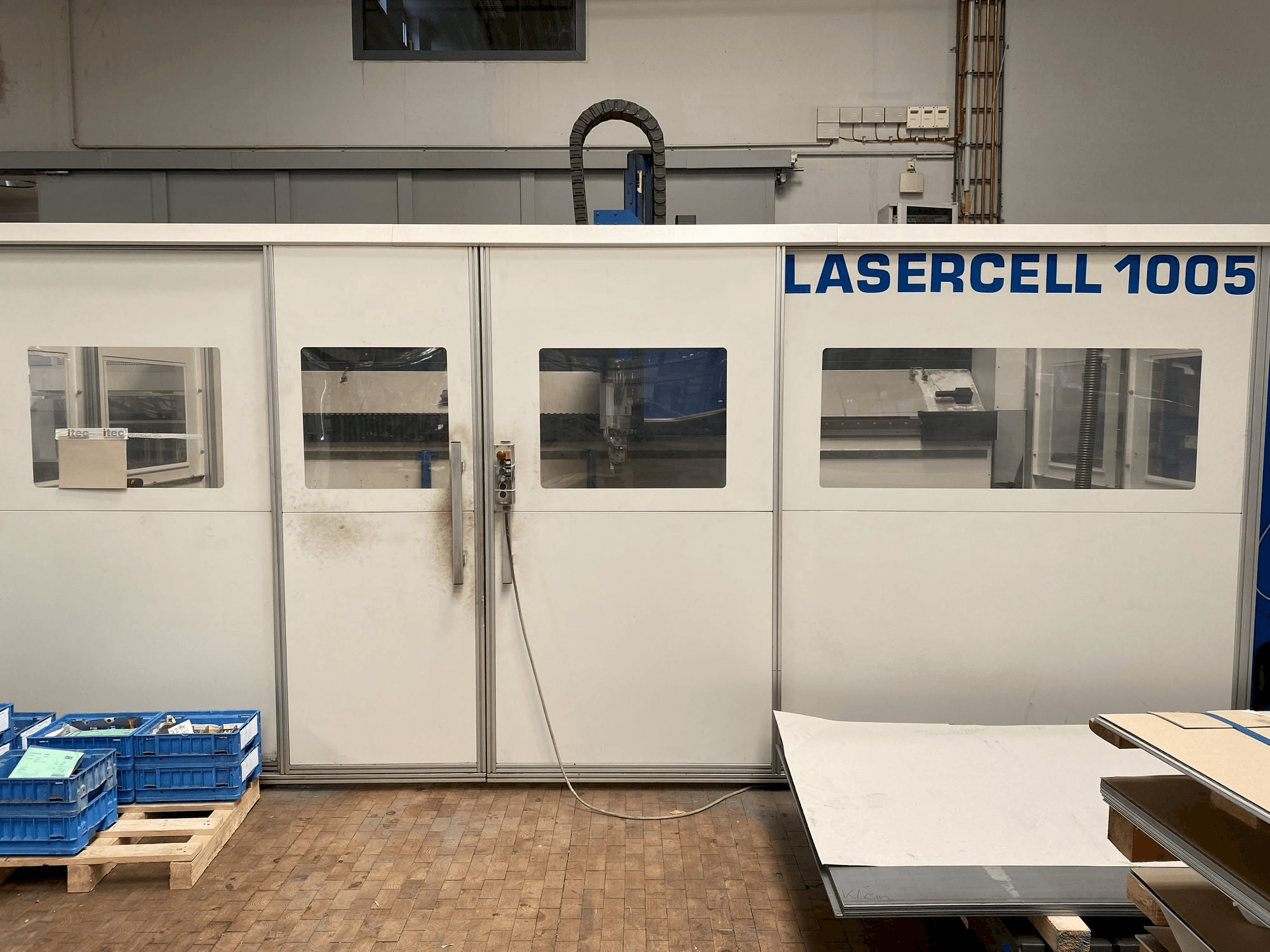 Trumpf TLC 1005 Mašinos vaizdas iš priekio