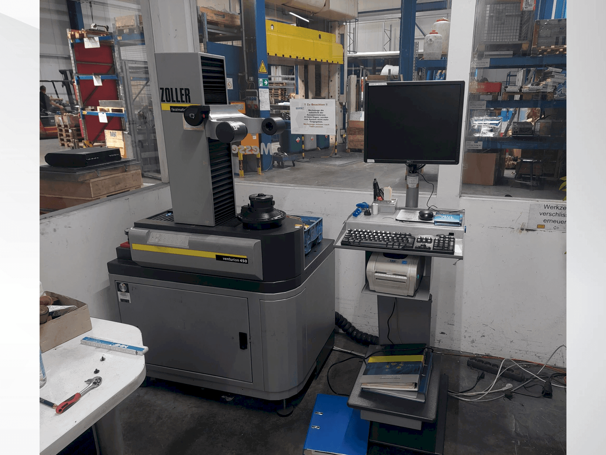 Zoller venturion 450 Mašinos vaizdas iš priekio