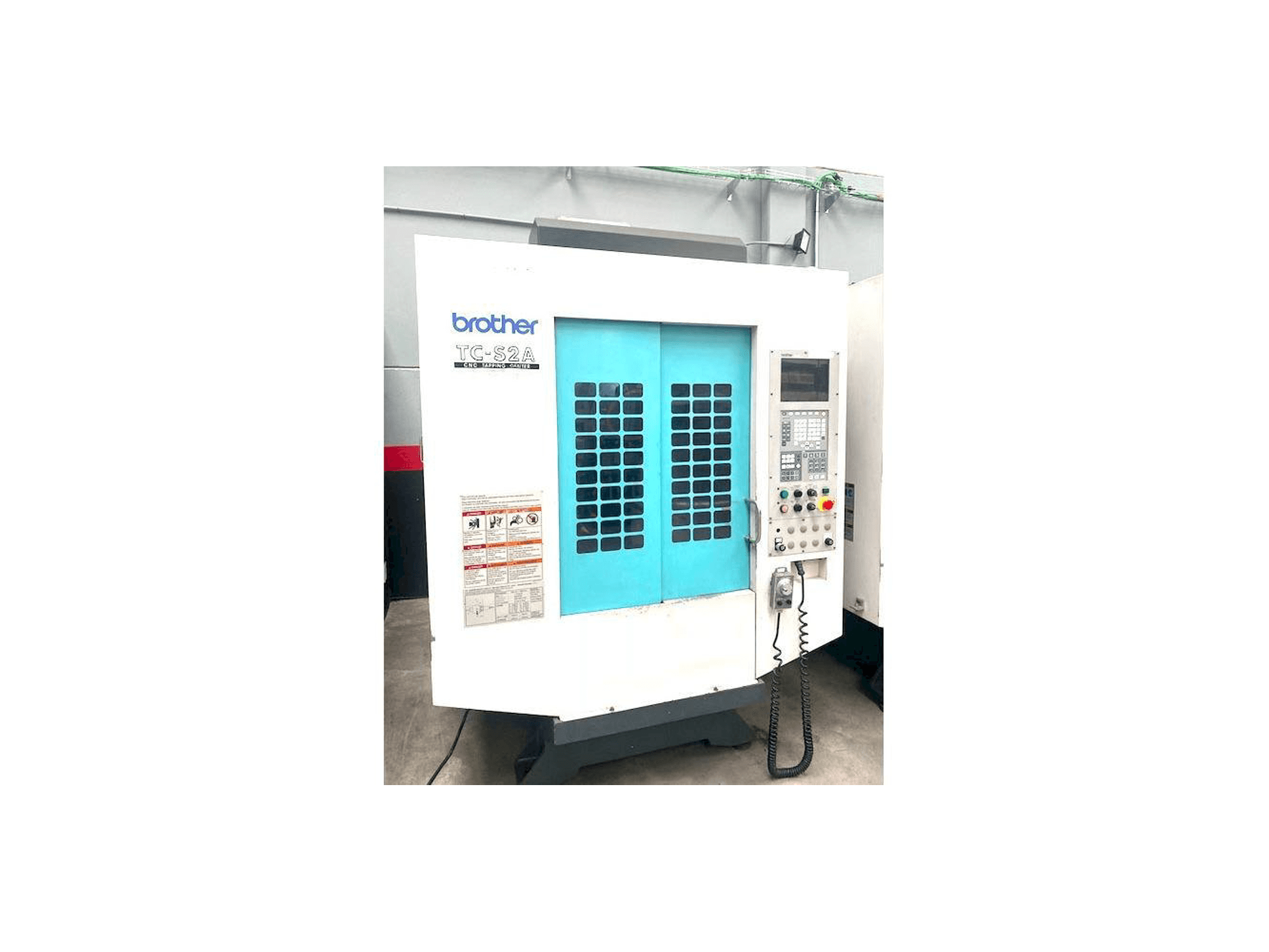 Brother TC-S2A Mašinos vaizdas iš priekio