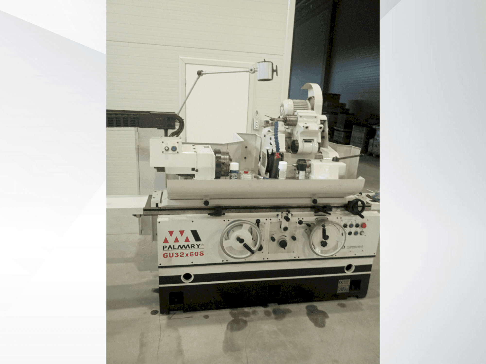 PALMARY GU32x60S Mašinos vaizdas iš priekio