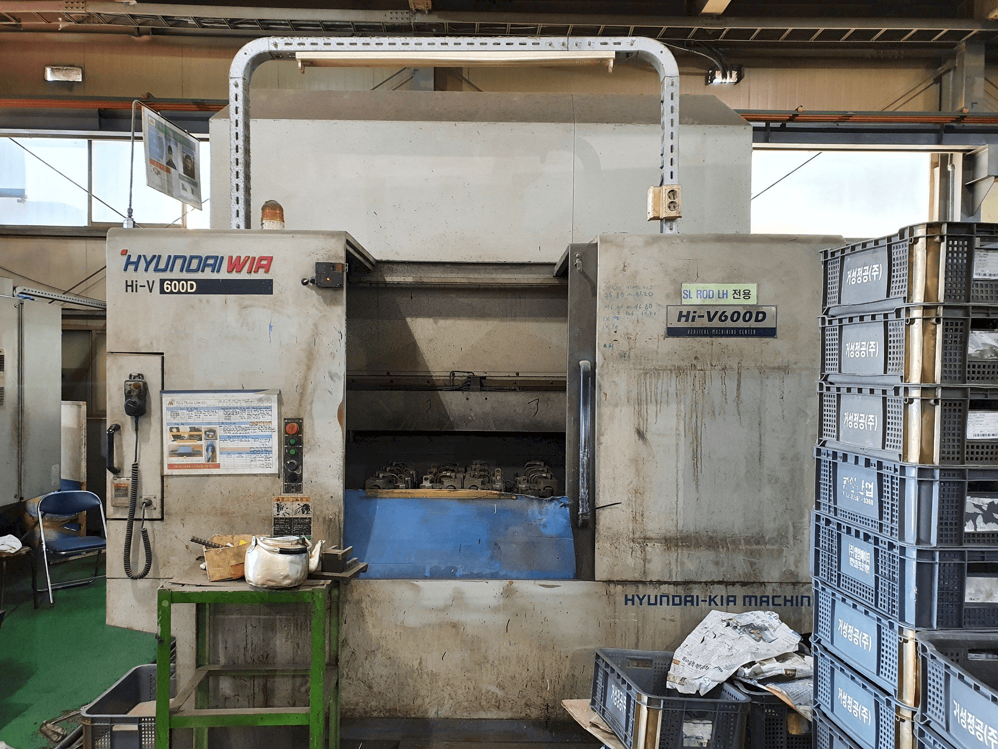 Hyundai Wia Hi-V600D Mašinos vaizdas iš priekio