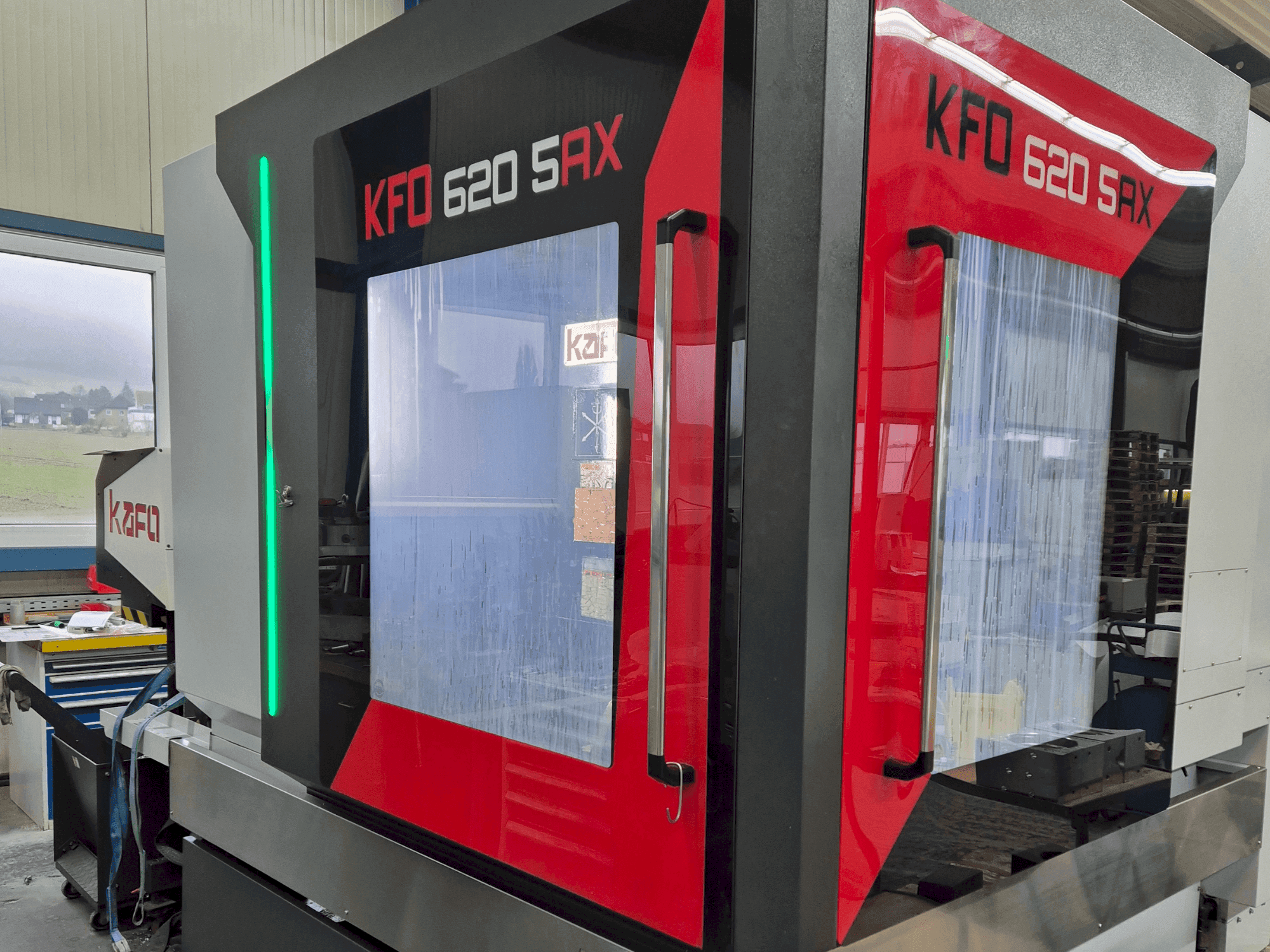 KAFO KFO 620 5AX Mašinos vaizdas iš priekio