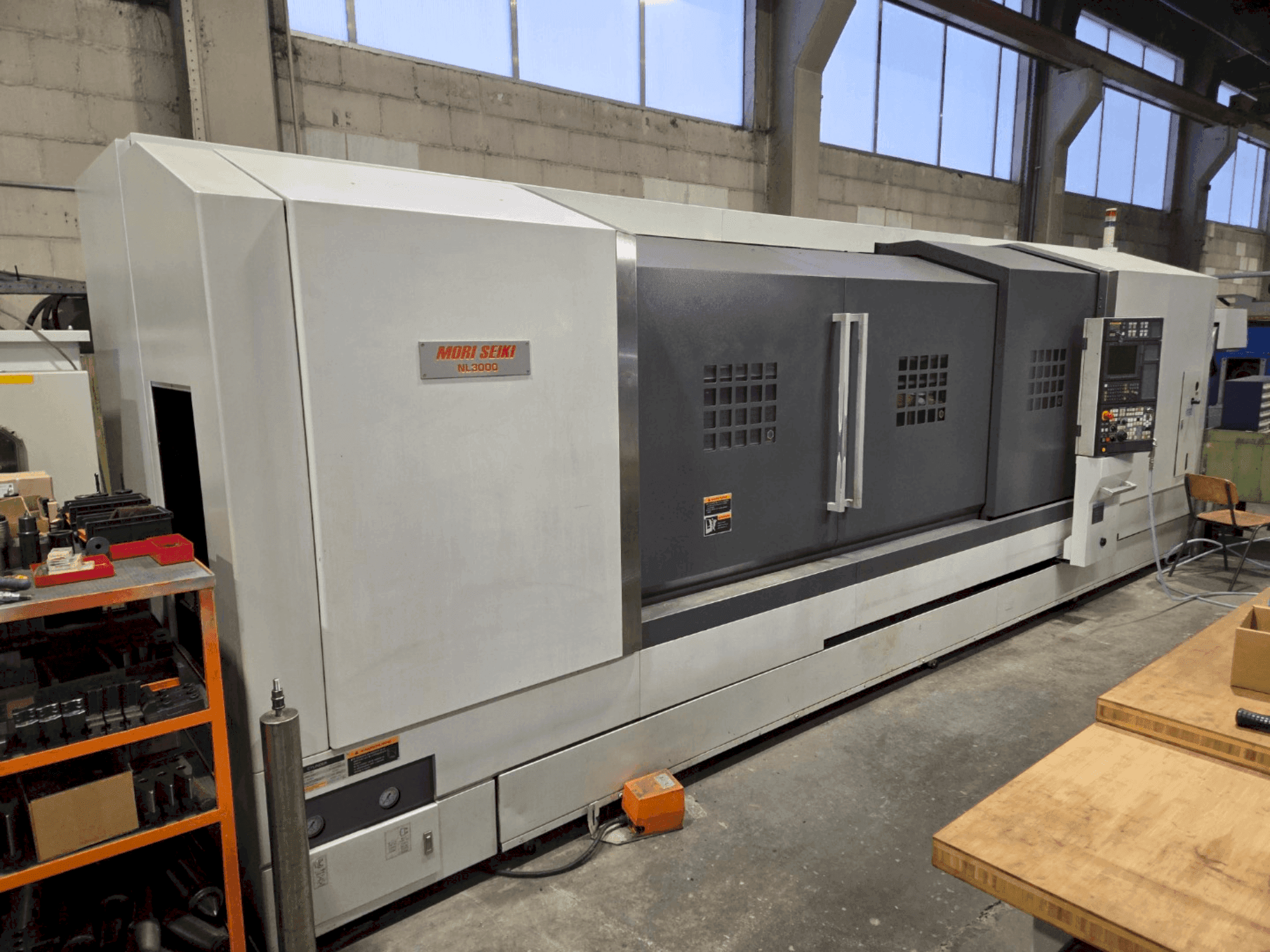 MORI SEIKI MORI SEIKI NL3000/3000 Mašinos vaizdas iš priekio