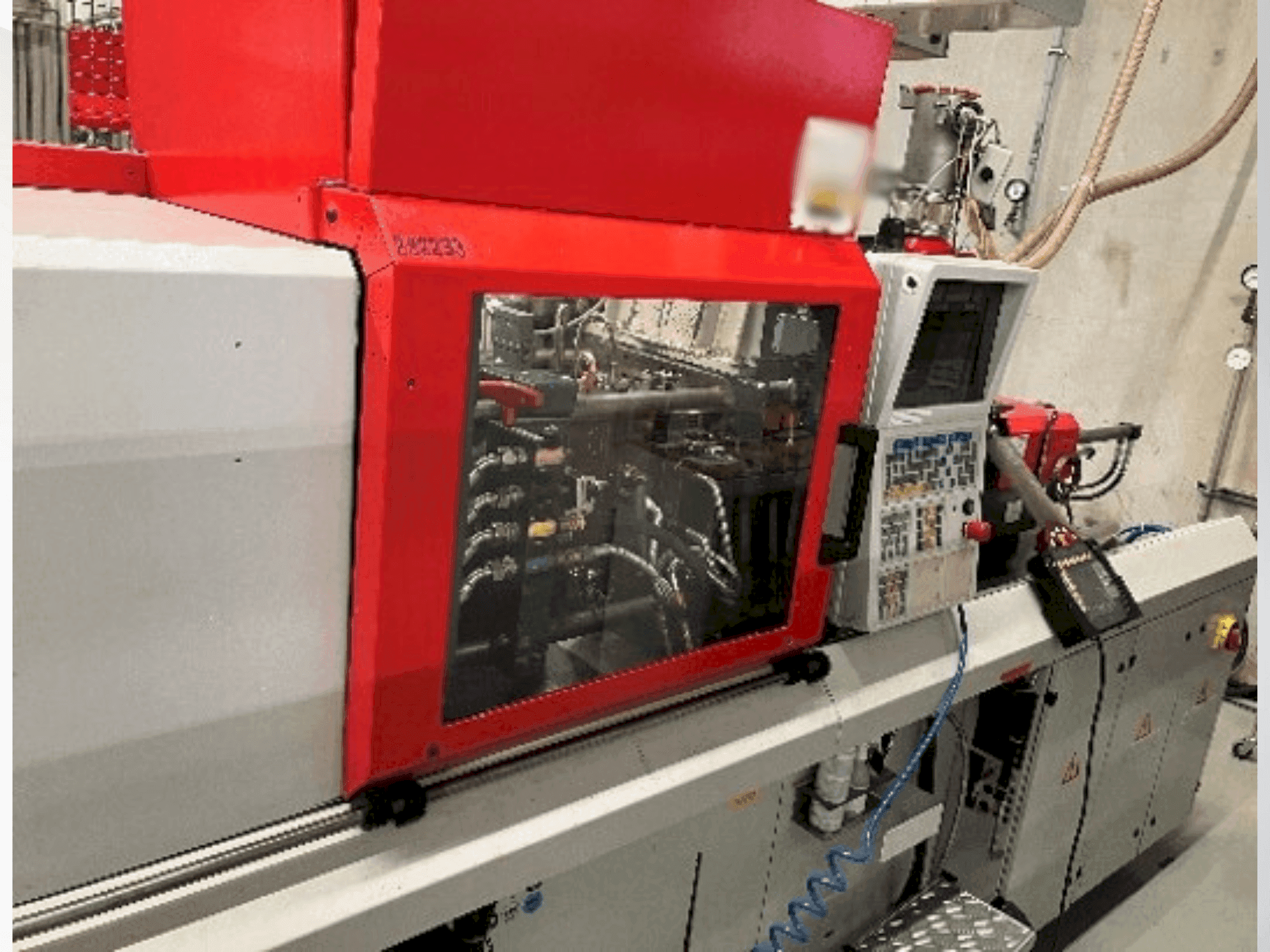 Arburg Allrounder 320 U 500-150 Mašinos vaizdas iš priekio