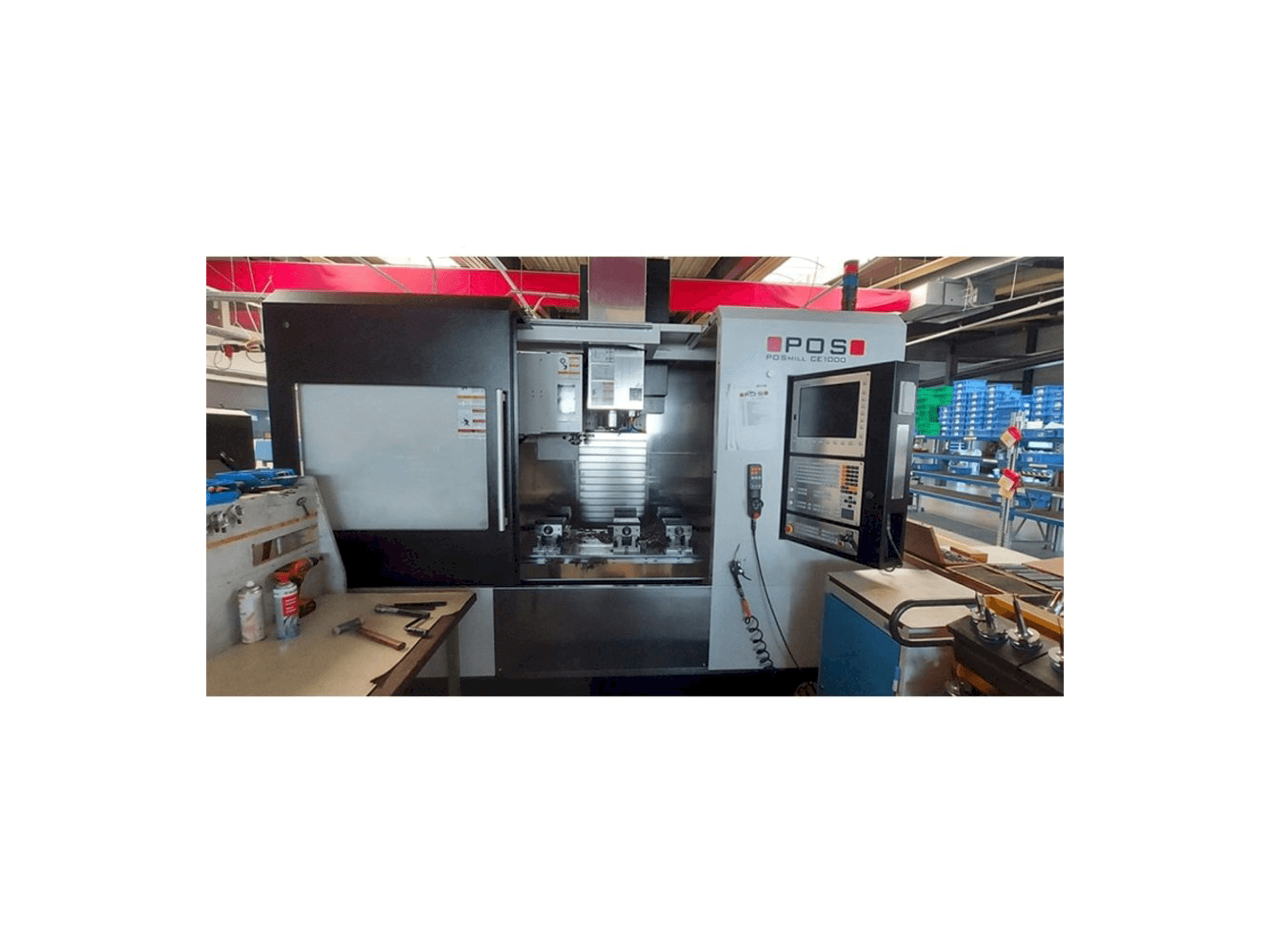 POSmill CE 1000 Mašinos vaizdas iš priekio