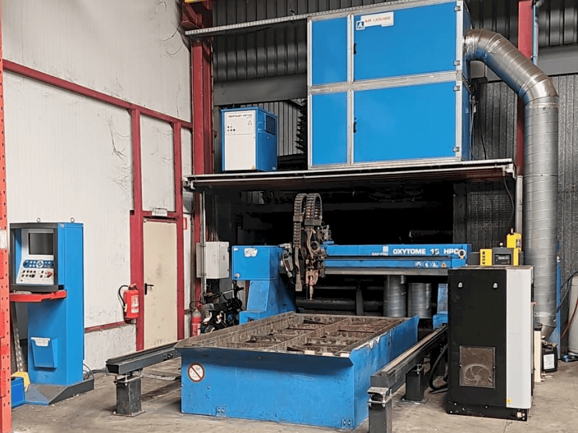 SAF Oxytome 15 HPC Mašinos vaizdas iš priekio