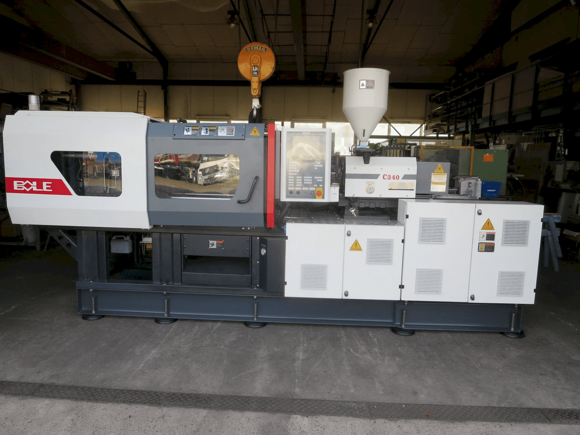 BOLE BL 100EKII - C340 Mašinos vaizdas iš priekio