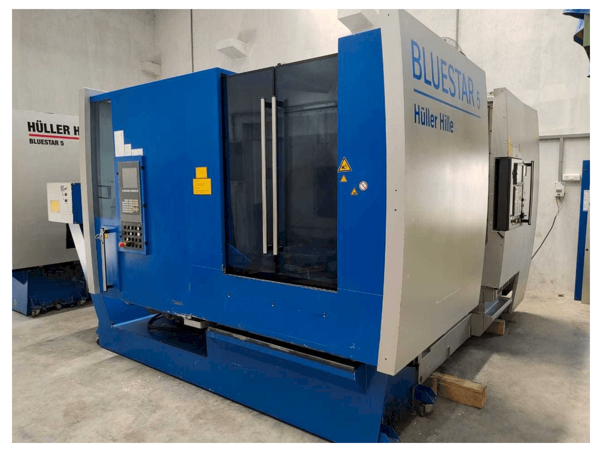 Hueller Hille Bluestar 5 Mašinos vaizdas iš priekio