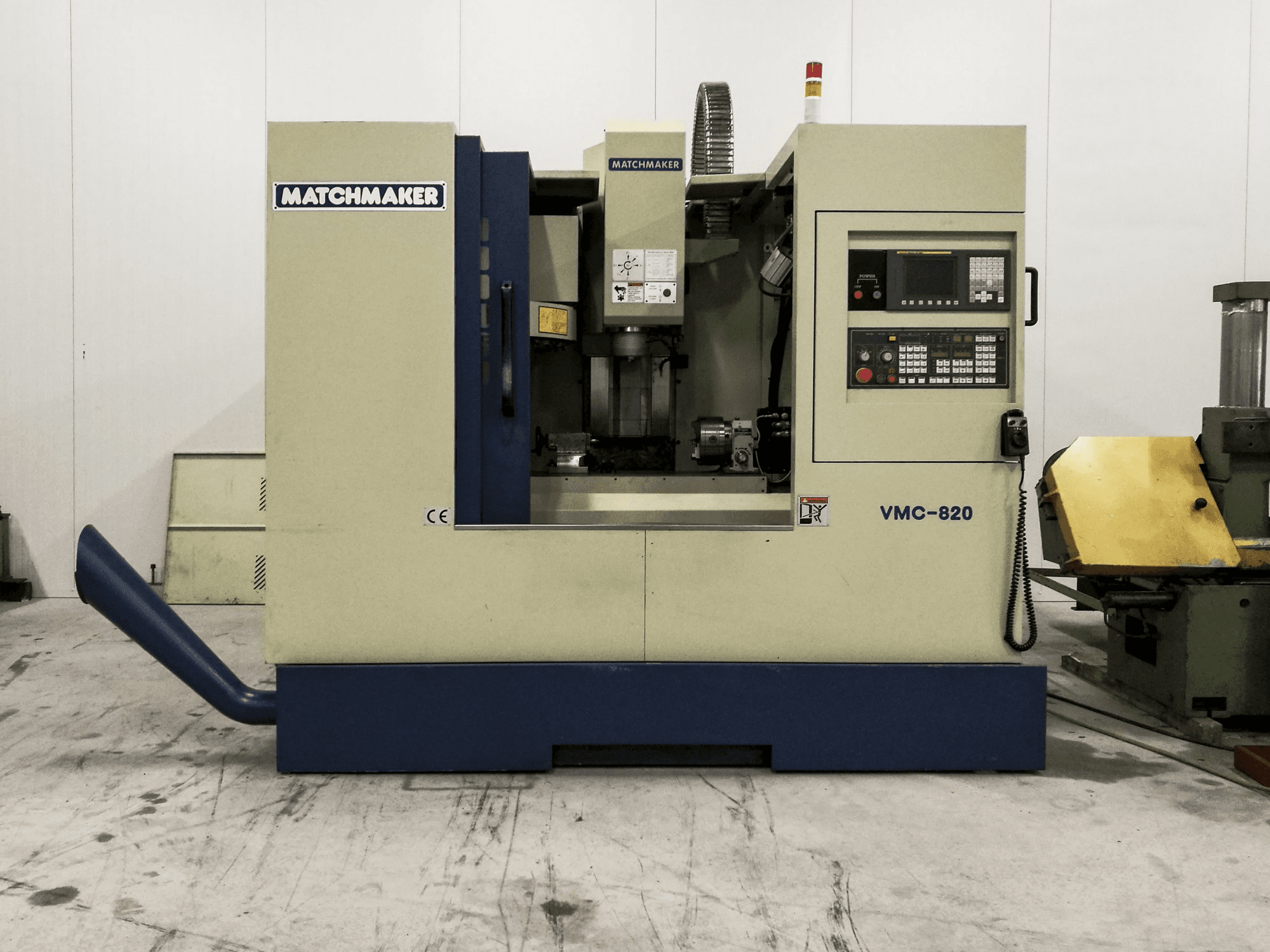 Matchmaker VMC-820 Mašinos vaizdas iš priekio