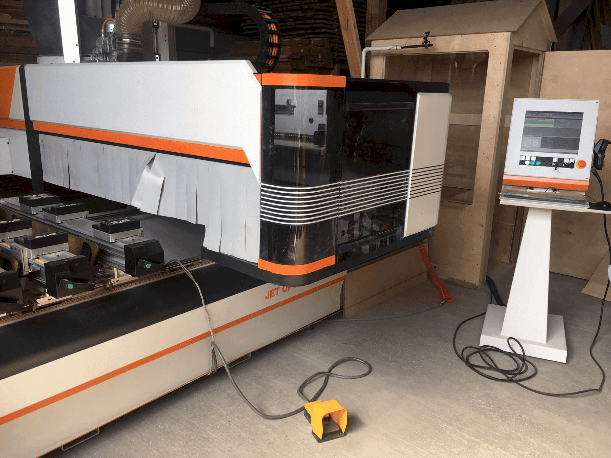 BUSELLATO Jet Optima T5 Mašinos vaizdas iš priekio