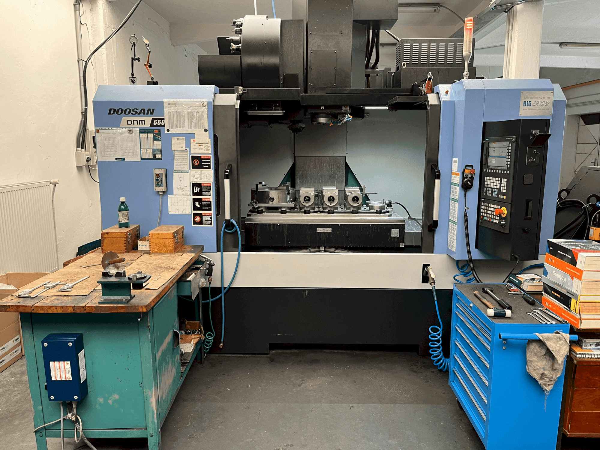 DOOSAN DNM 650 II Mašinos vaizdas iš priekio