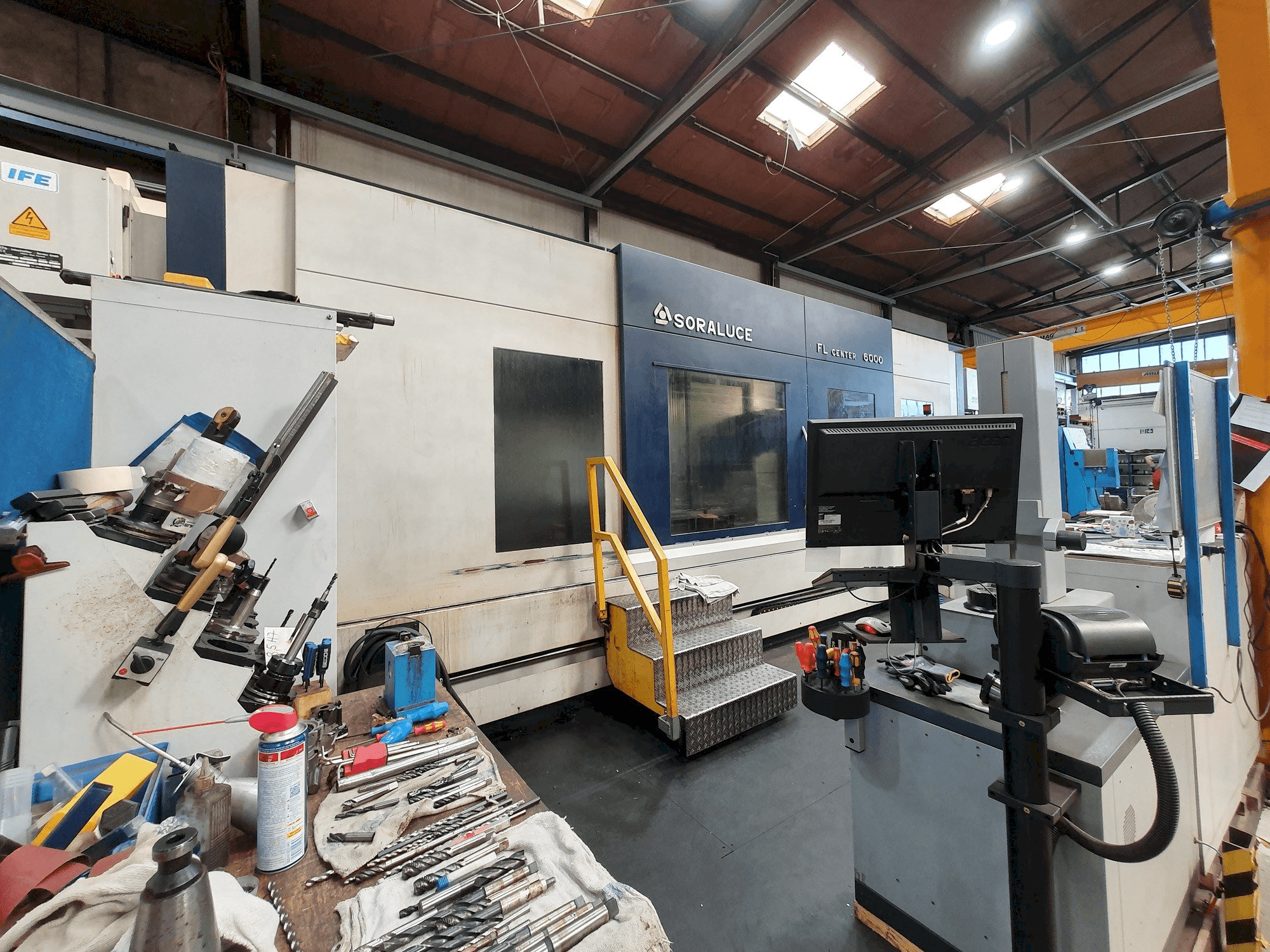 Soraluce FL 6000 Mašinos vaizdas iš priekio